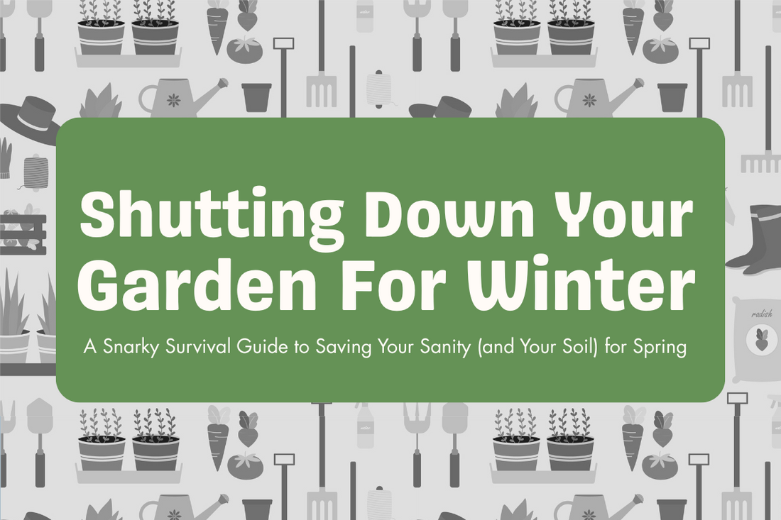 Shutting down your garden for winter