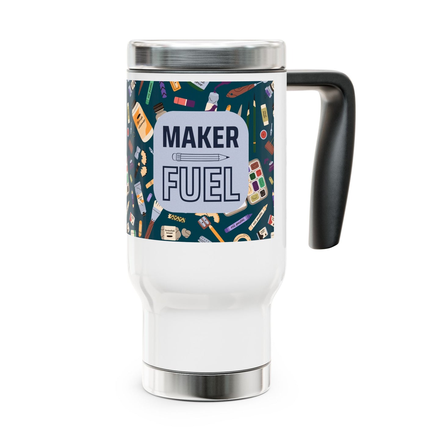 Maker Fuel Travel Mug | 14oz Insulated Coffee Cup