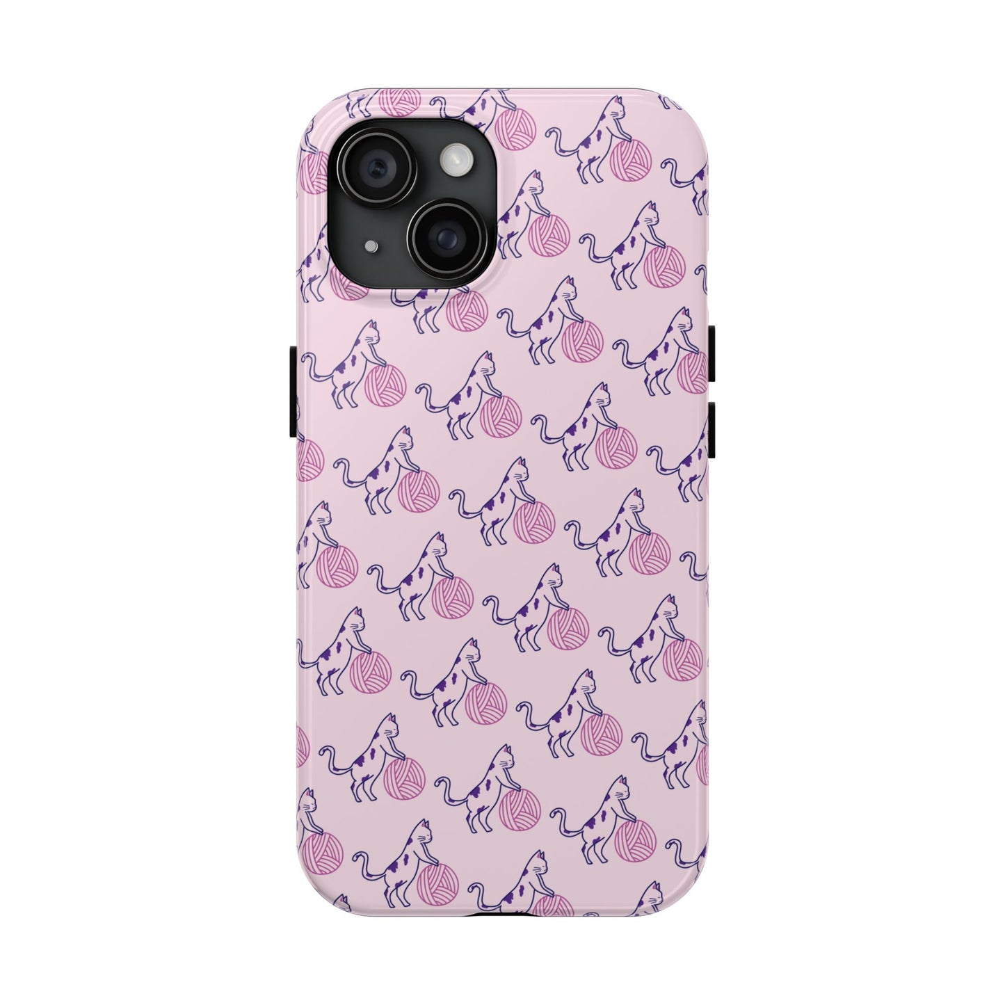 Paws & Purls Cat Lady Tough Phone Case