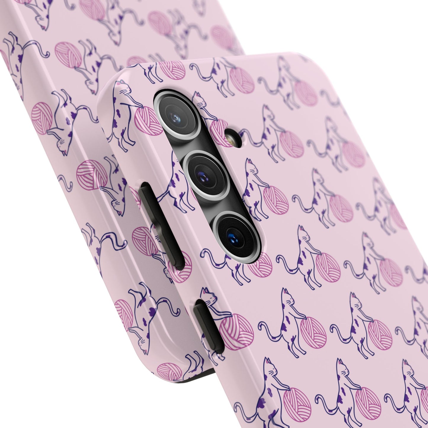 Paws & Purls Cat Lady Tough Phone Case