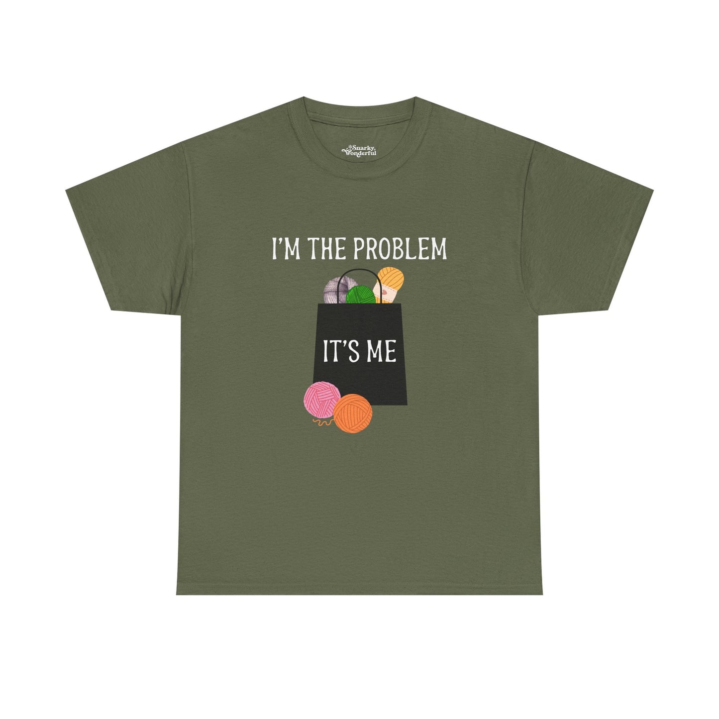"I'm the Problem, It's Me" Yarn Hoarder Essentials Tee