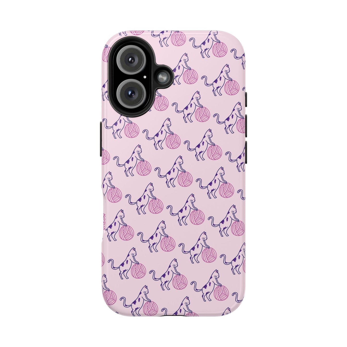 Paws & Purls Cat Lady Tough Phone Case