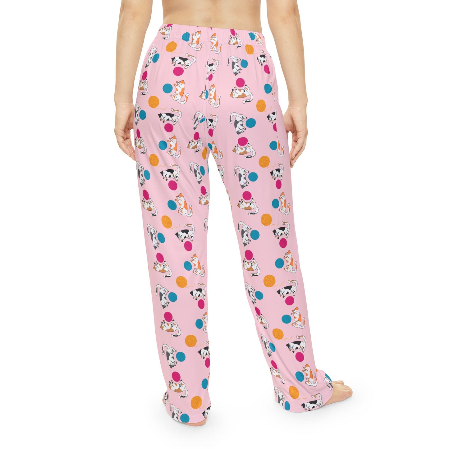 Crafty Cat Lady Pajamas (Pink)
