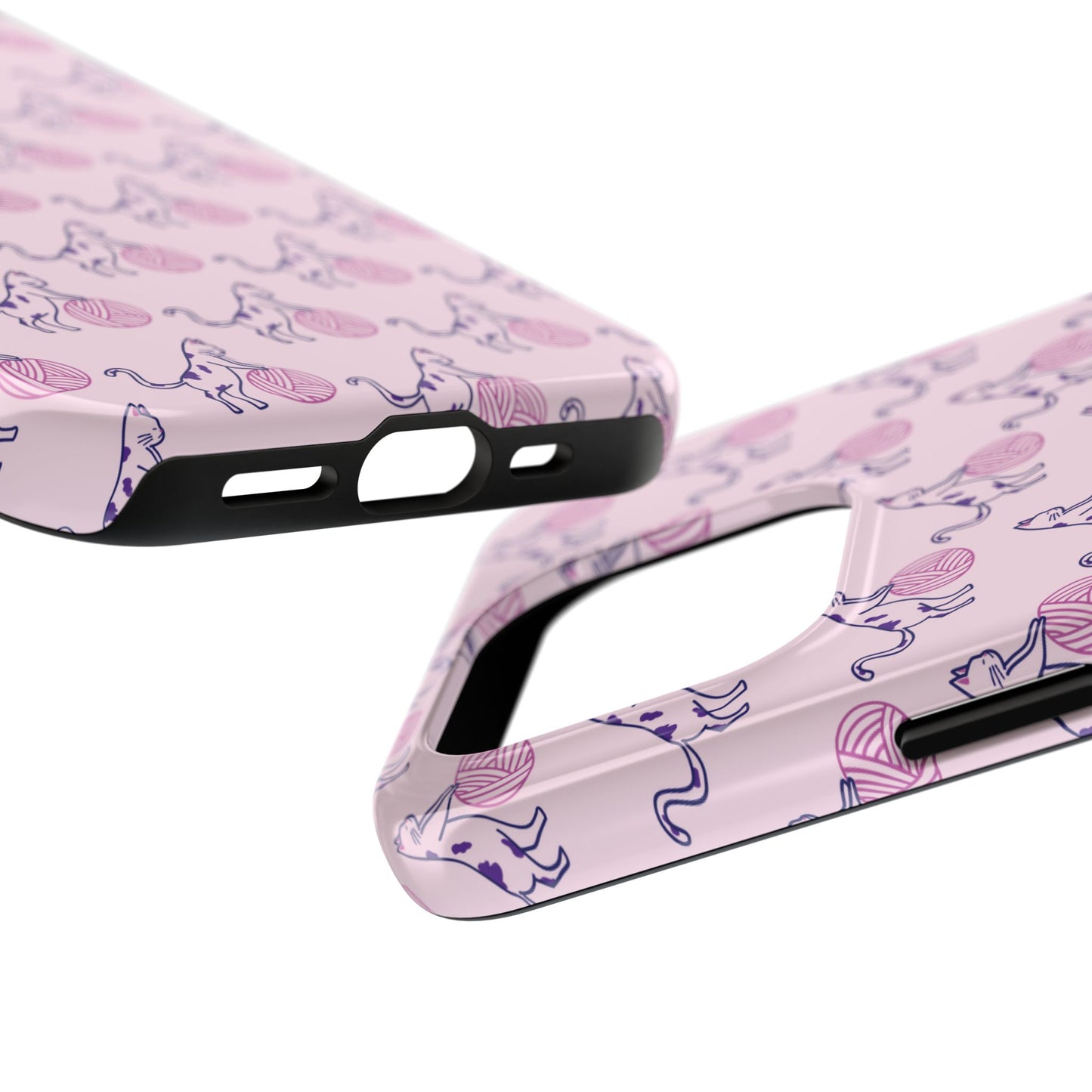 Paws & Purls Cat Lady Tough Phone Case