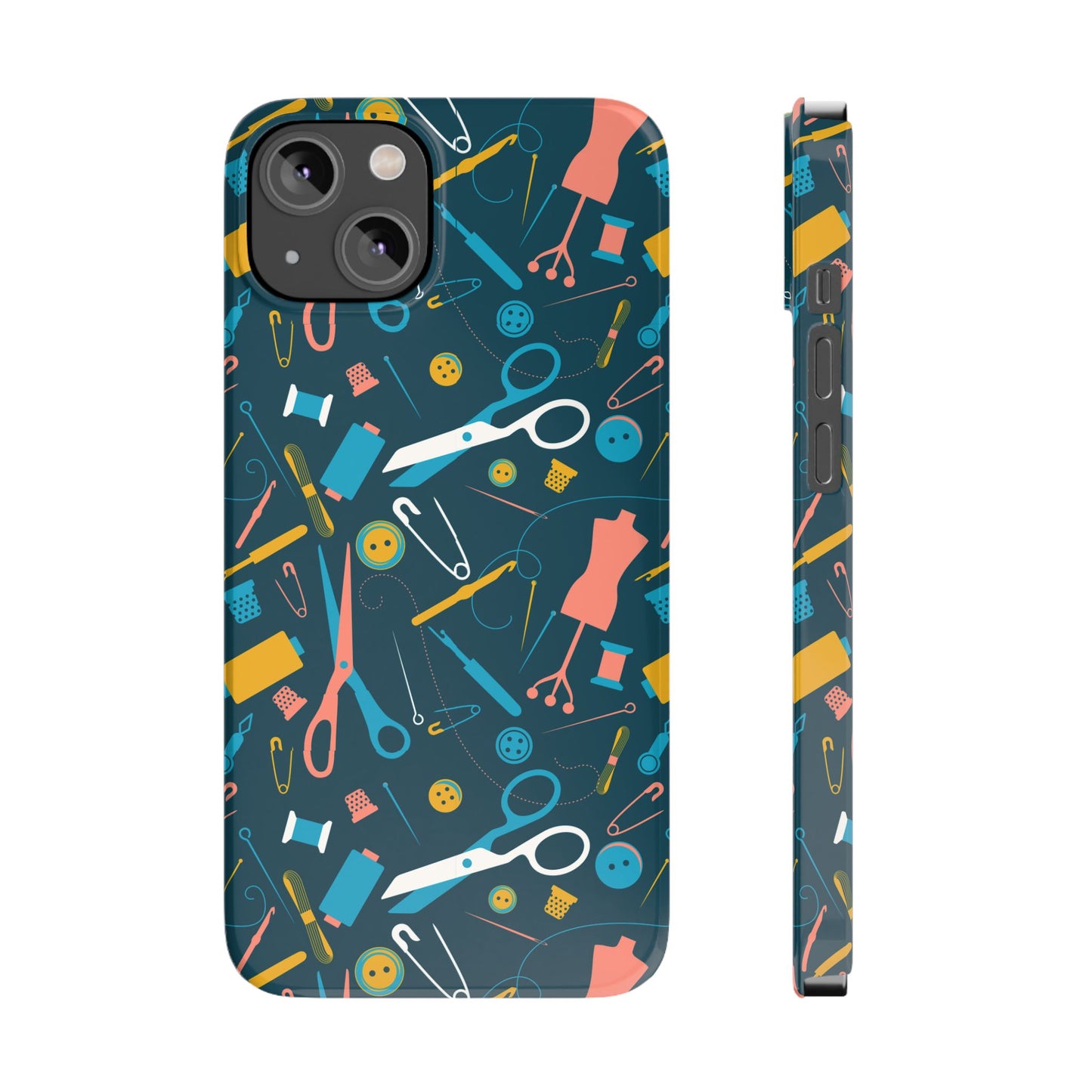 Dressmakers Dream Dark Slim Phone Case