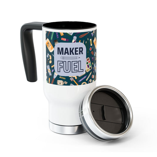 Maker Fuel Travel Mug | 14oz Insulated Coffee Cup