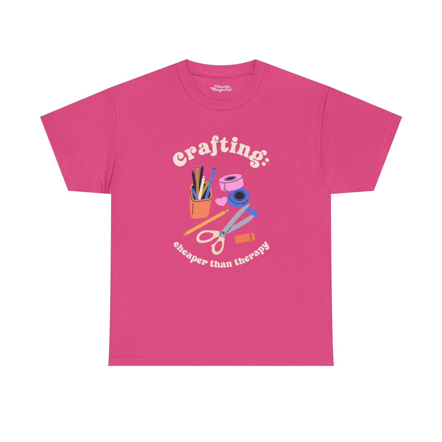 Crafting is Cheaper Than Therapy Essential Tee