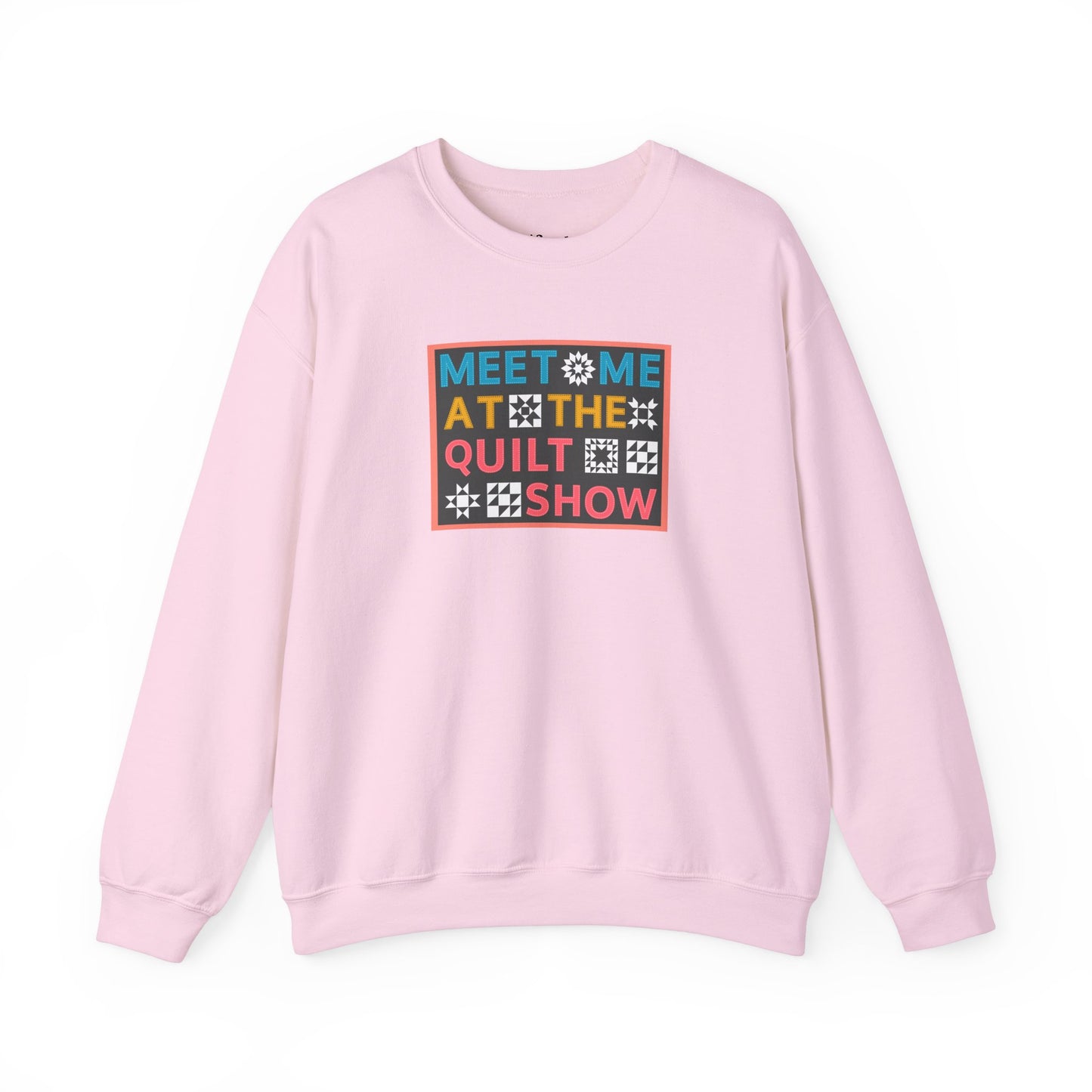 Meet Me at the Quilt Show Unisex Crewneck Sweatshirt