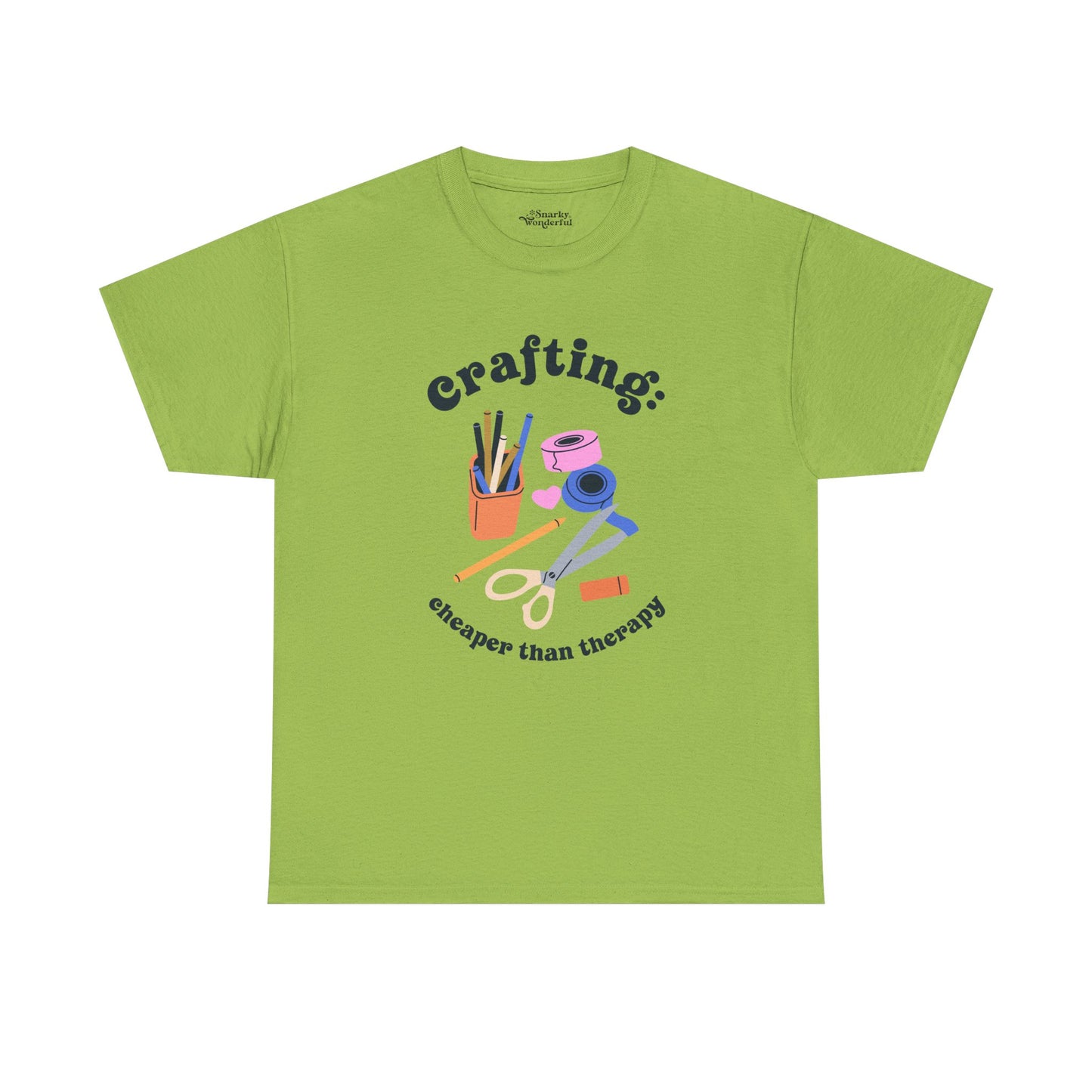 Crafting is Cheaper Than Therapy Essential Tee