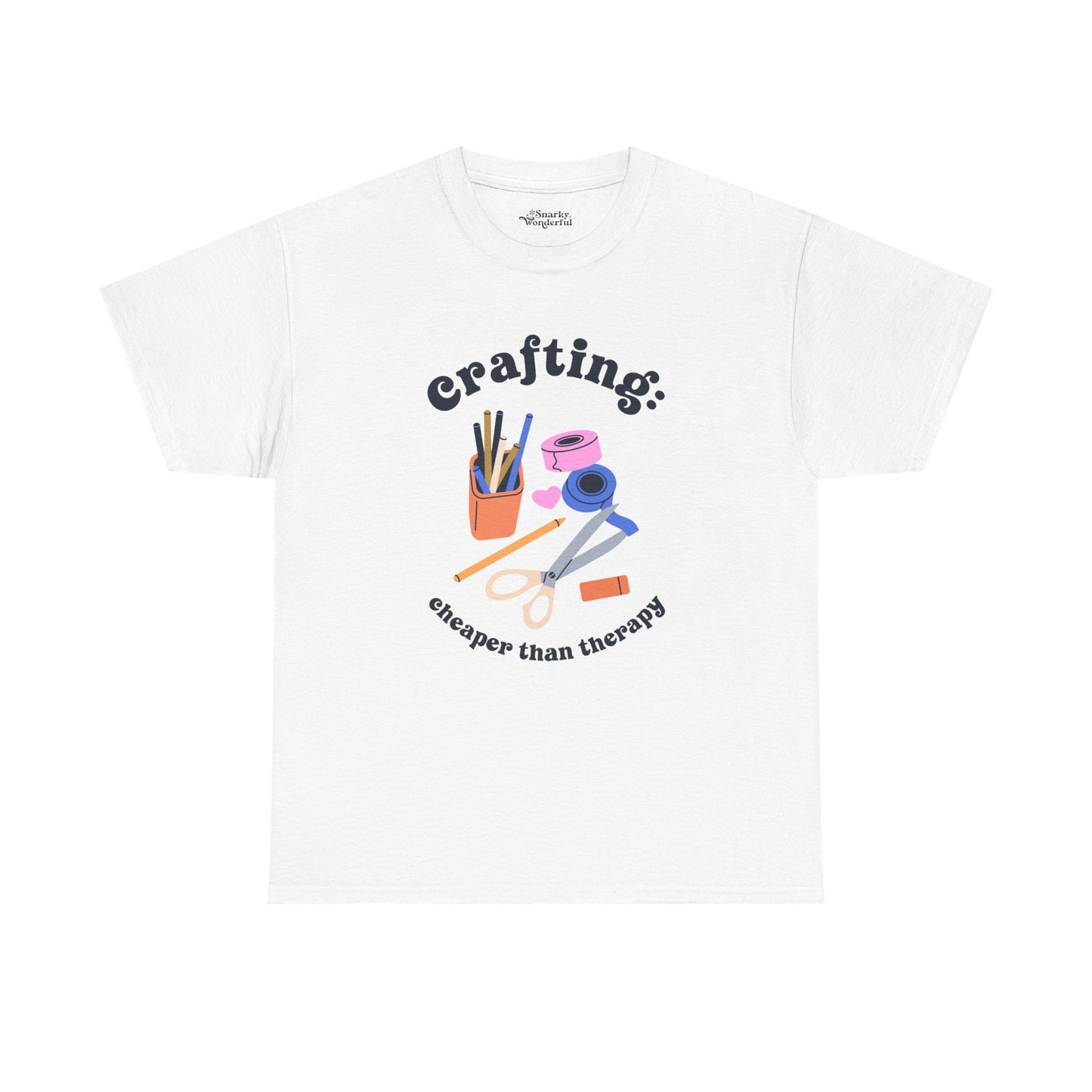 Crafting is Cheaper Than Therapy Essential Tee