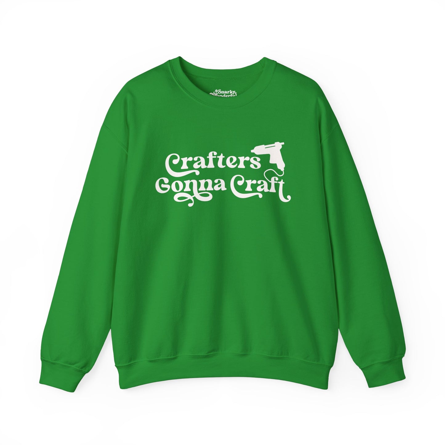 Crafters Gonna Craft Hot Glue Gun Sweatshirt