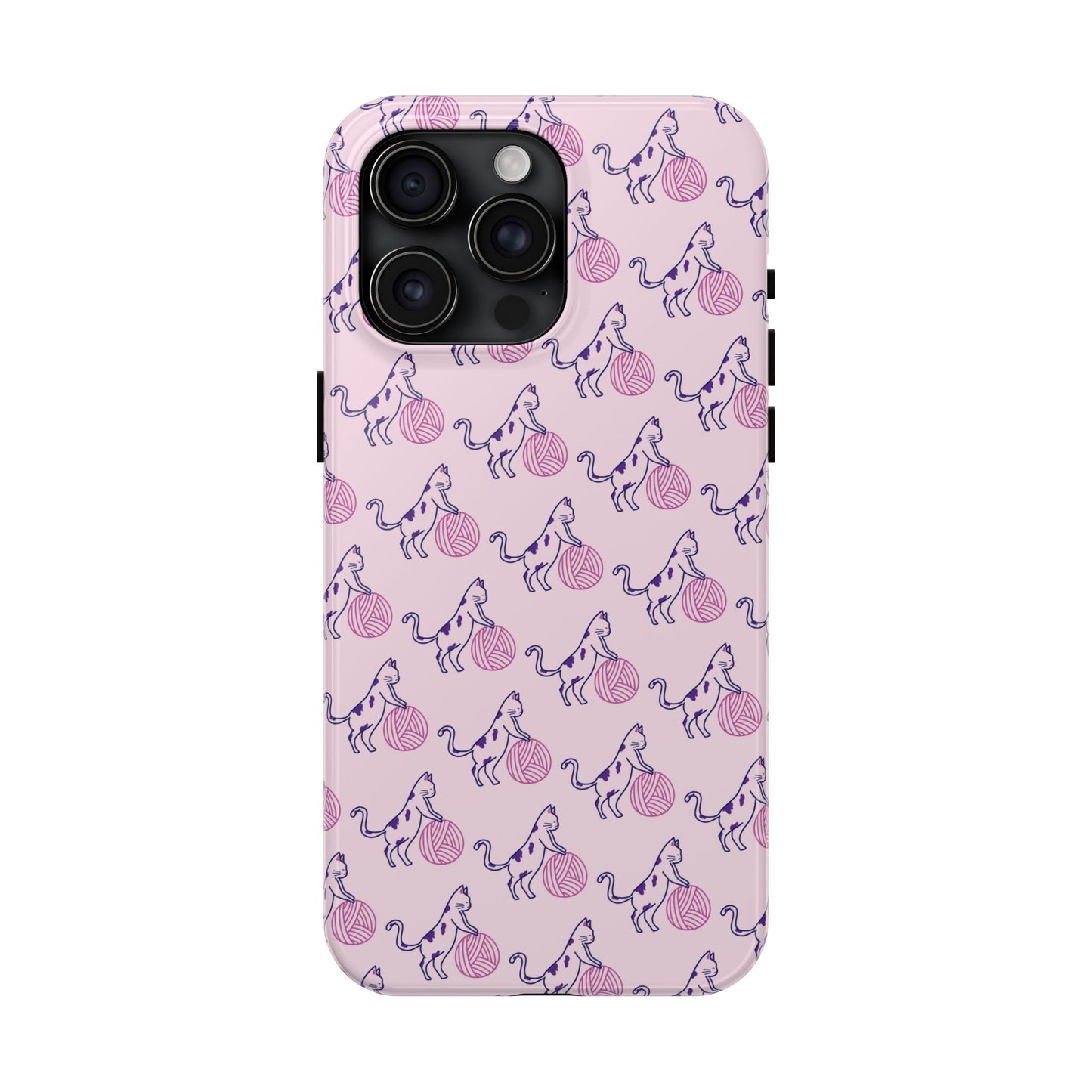 Paws & Purls Cat Lady Tough Phone Case