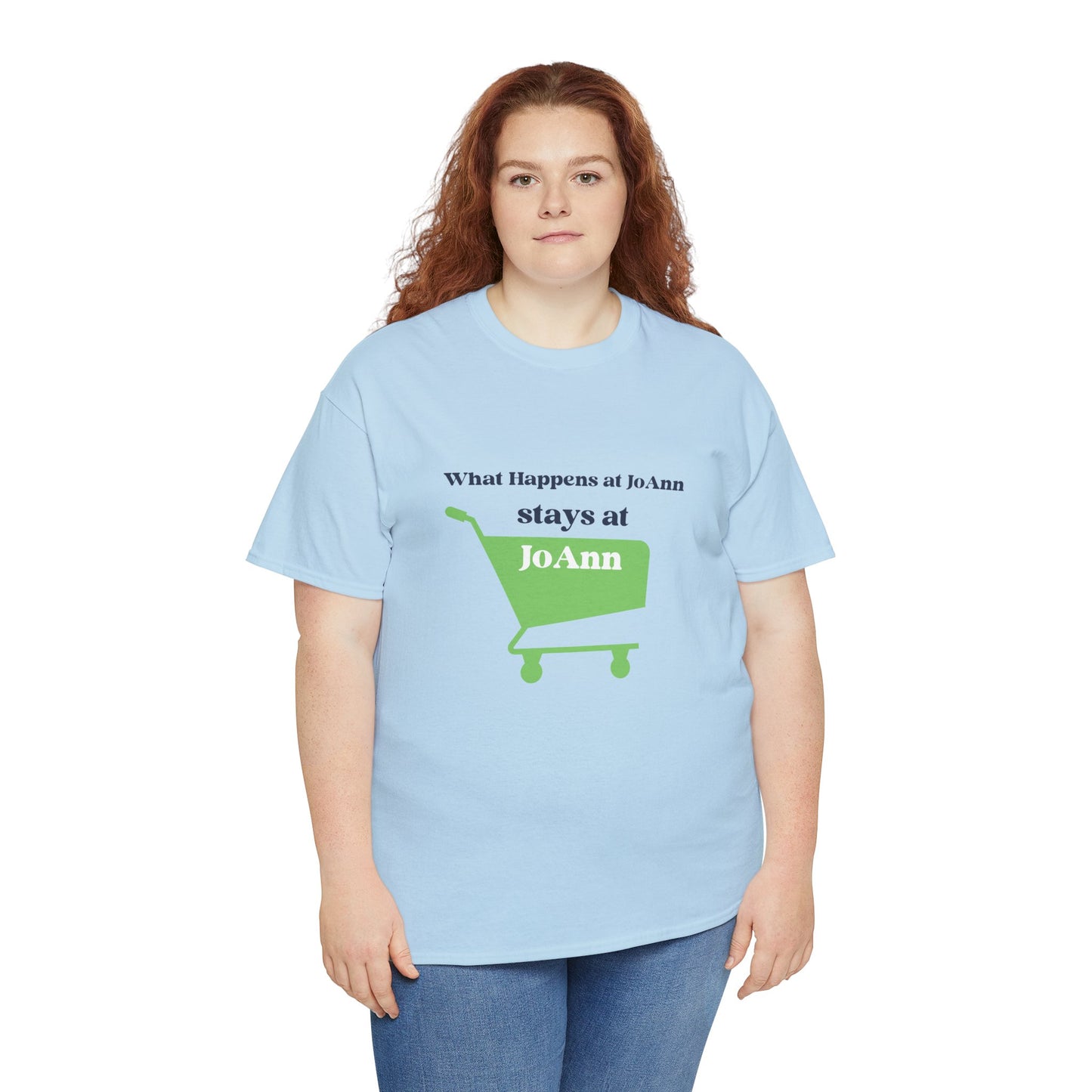 What Happens at JoAnn Essentials Tee