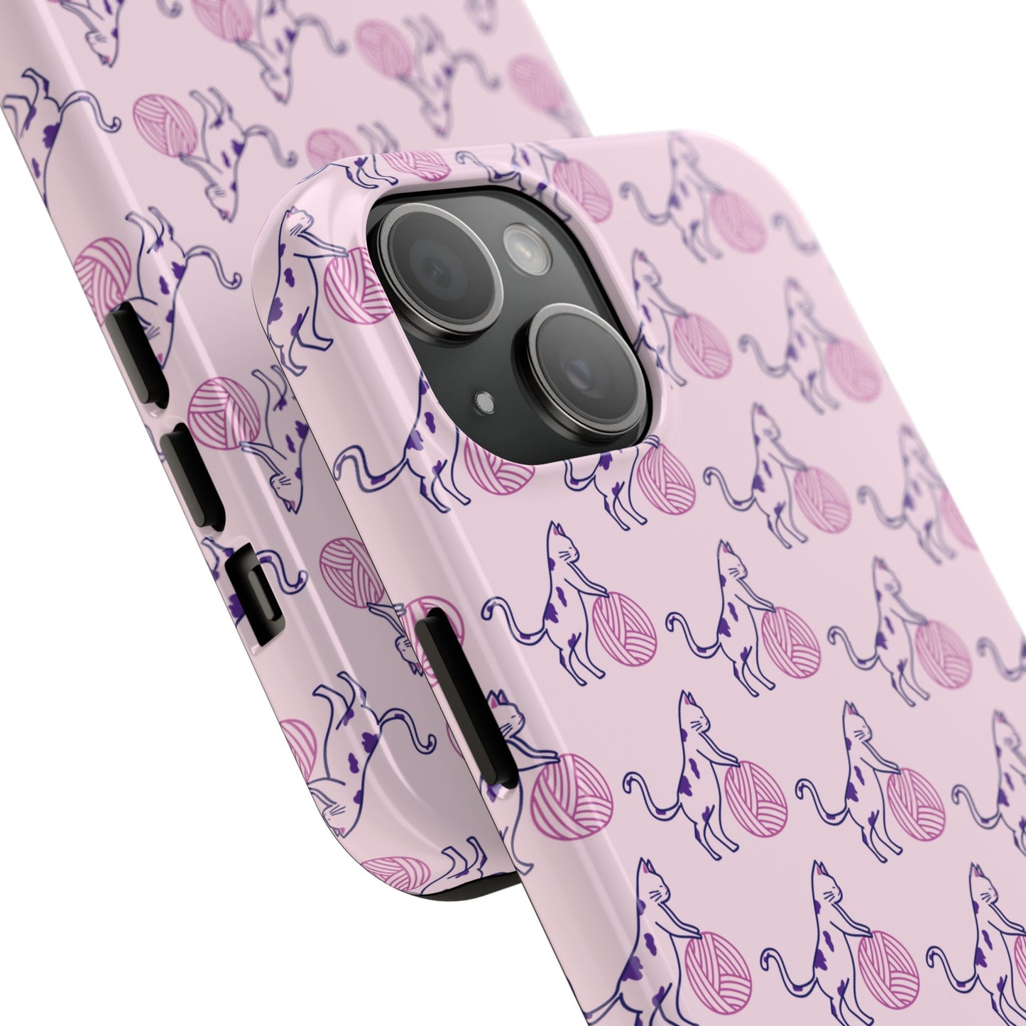 Paws & Purls Cat Lady Tough Phone Case