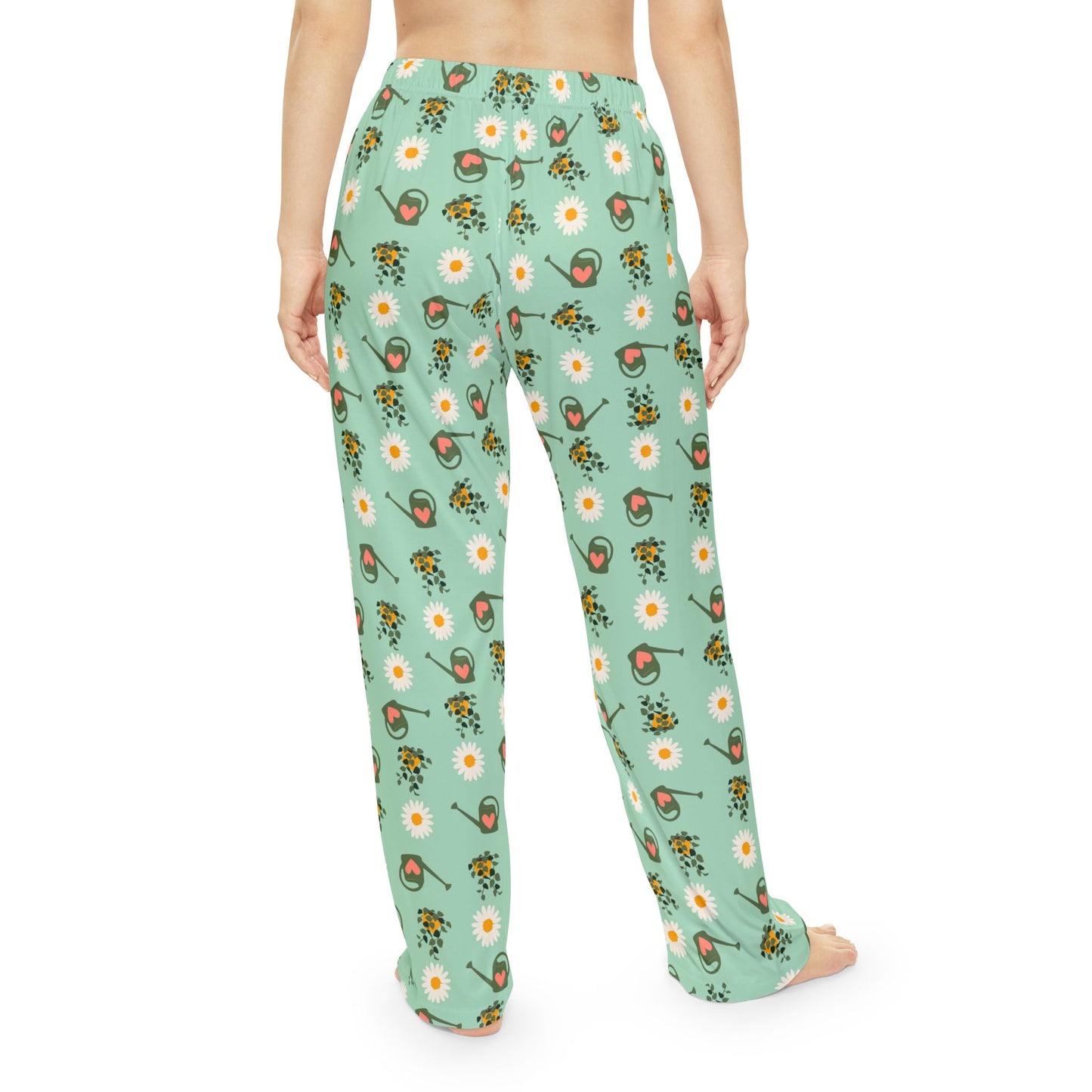Plant Lady Pajama Pants (Mint)