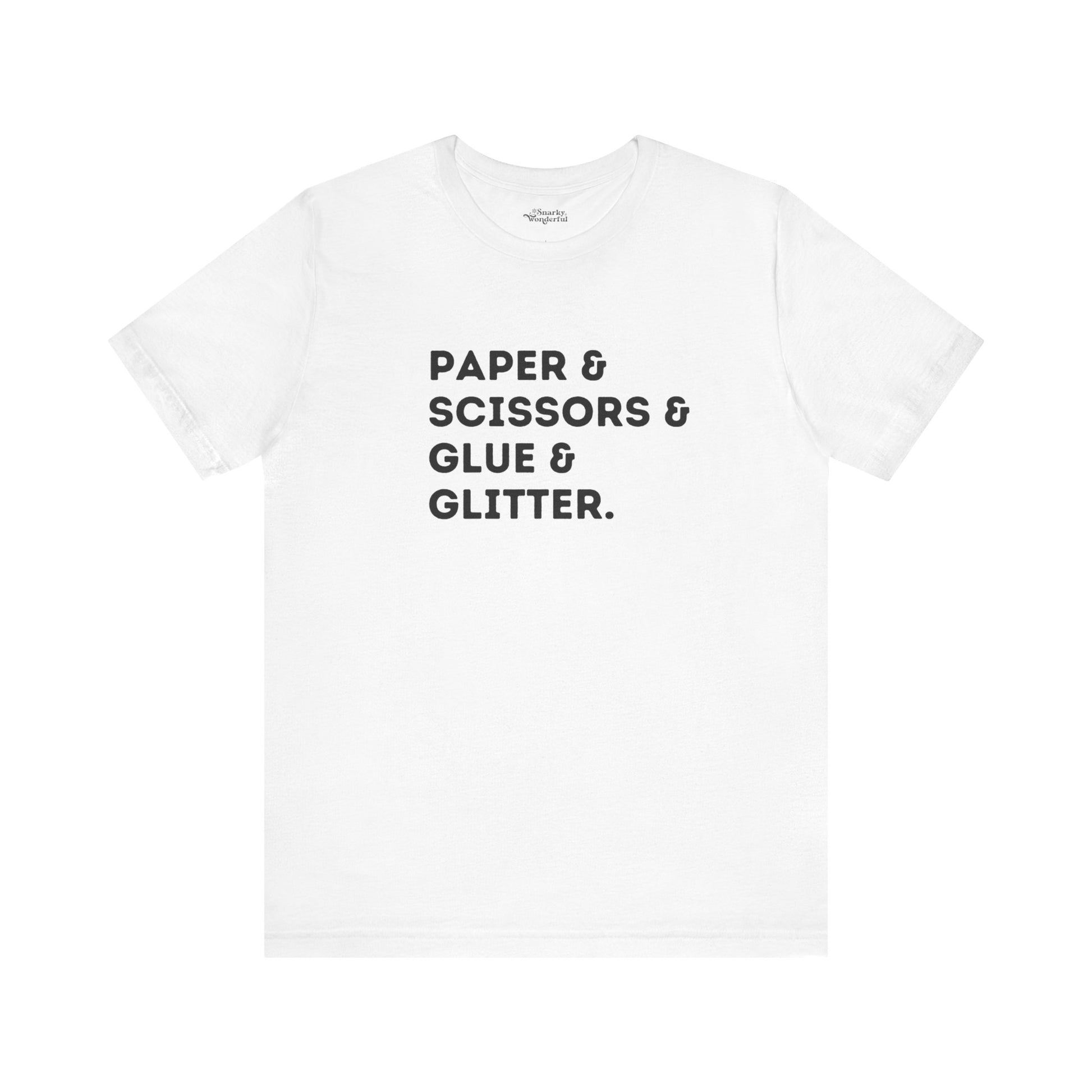 The Paper Crafter's Essentials T-Shirt - Snarky Wonderful - 15