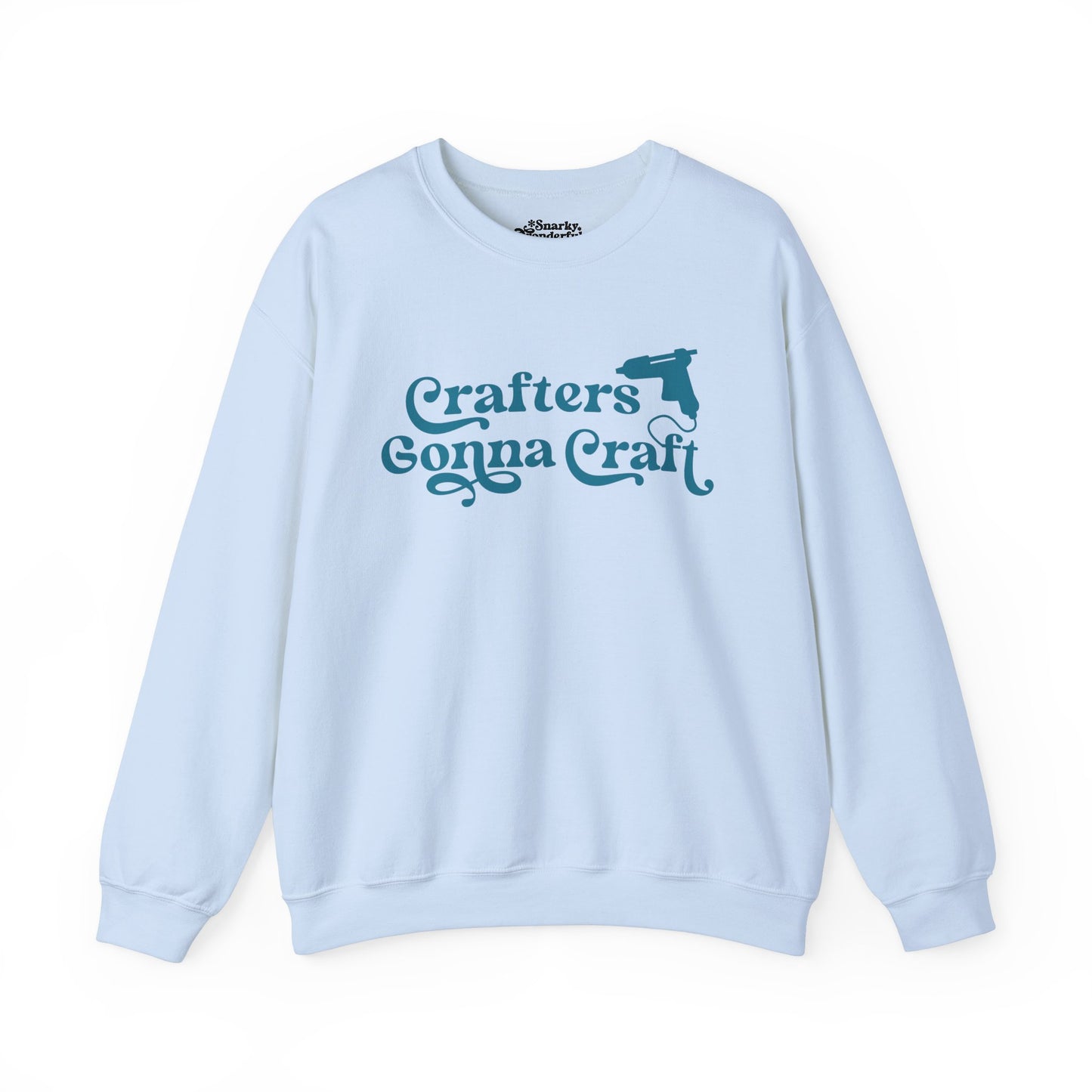 Crafters Gonna Craft Hot Glue Gun Sweatshirt