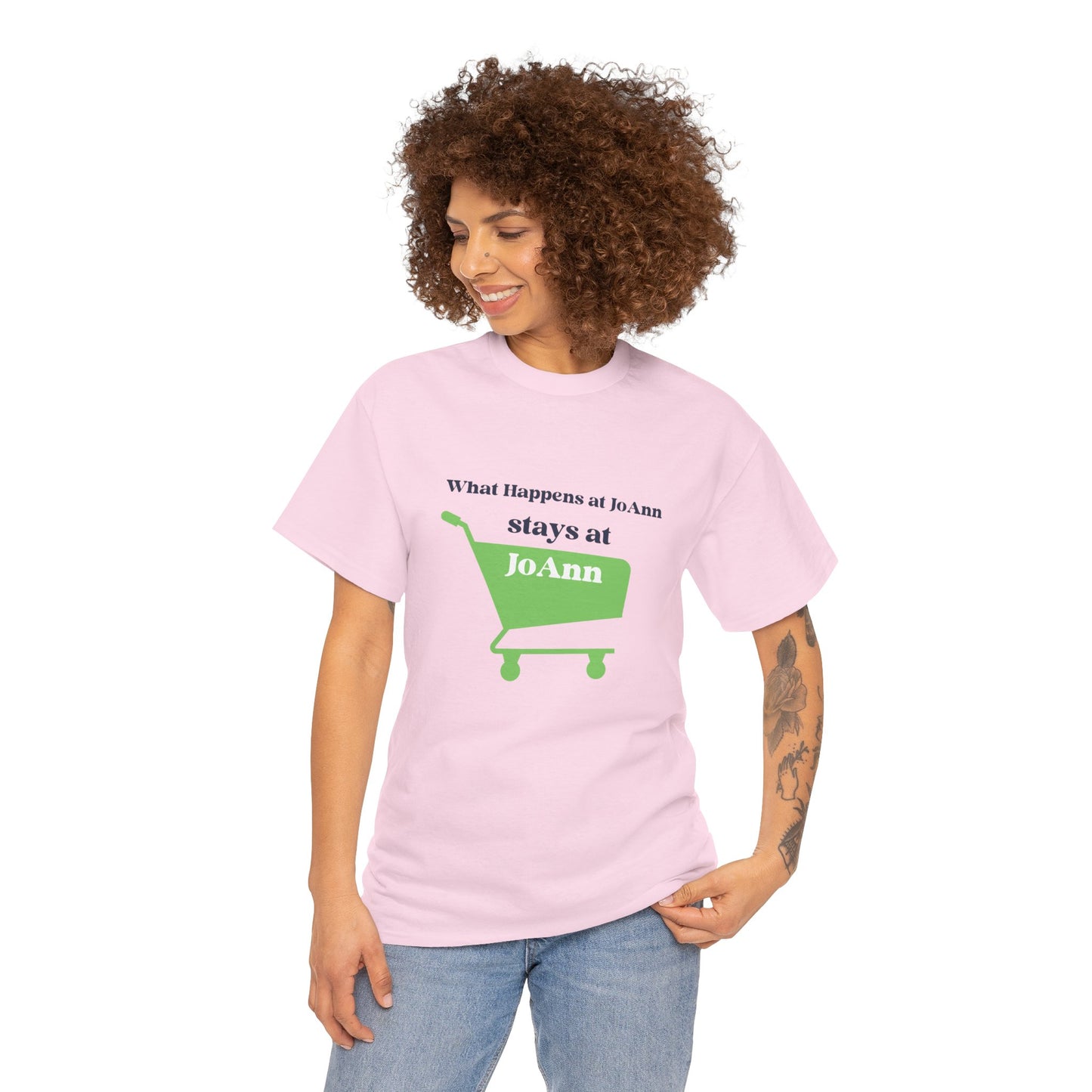 What Happens at JoAnn Essentials Tee