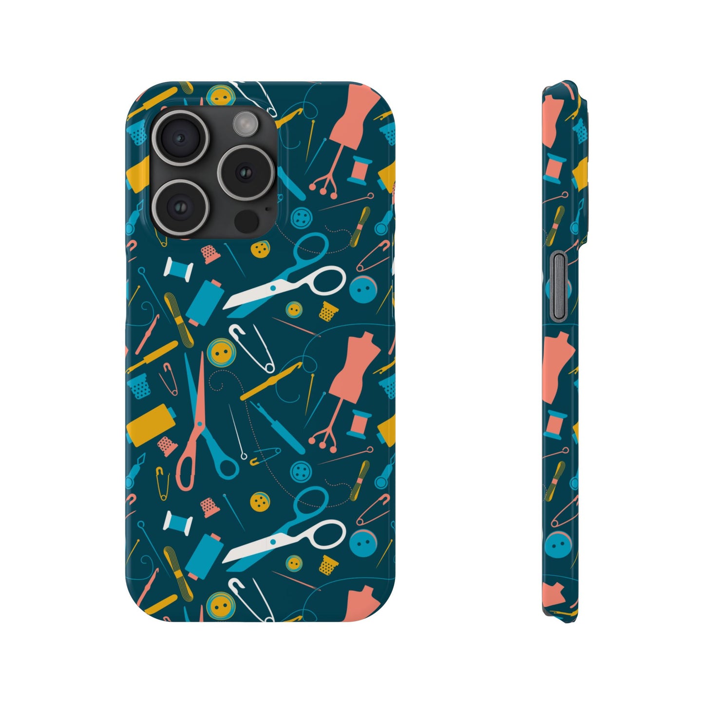 Dressmakers Dream Dark Slim Phone Case