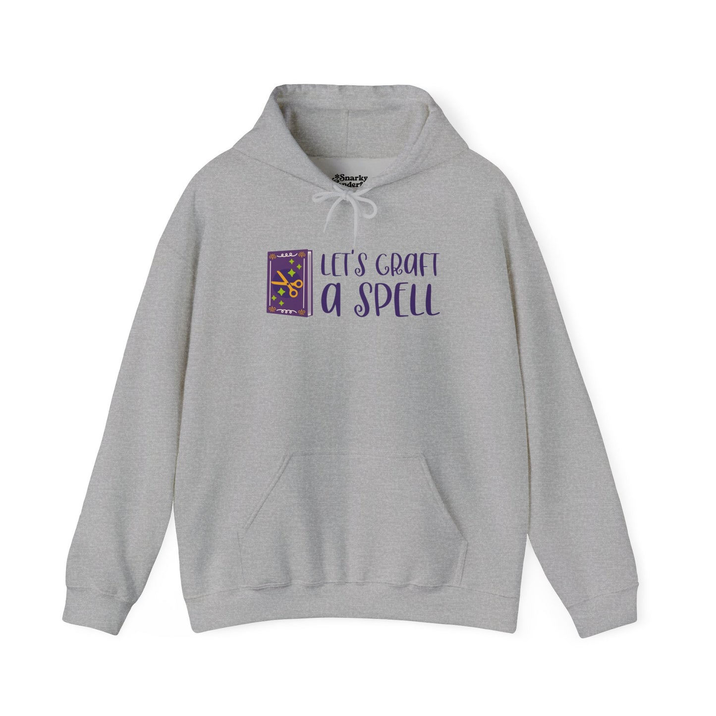 Let's Craft a Spell Halloween Hoodie - Snarky Wonderful - 3
