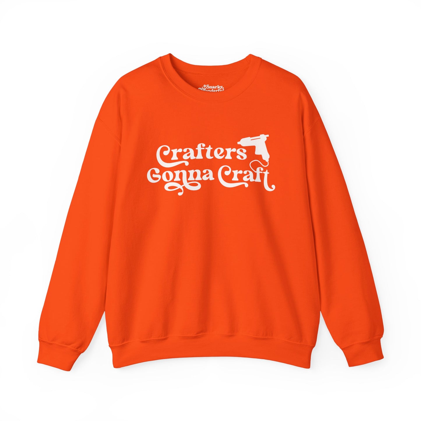Crafters Gonna Craft Hot Glue Gun Sweatshirt