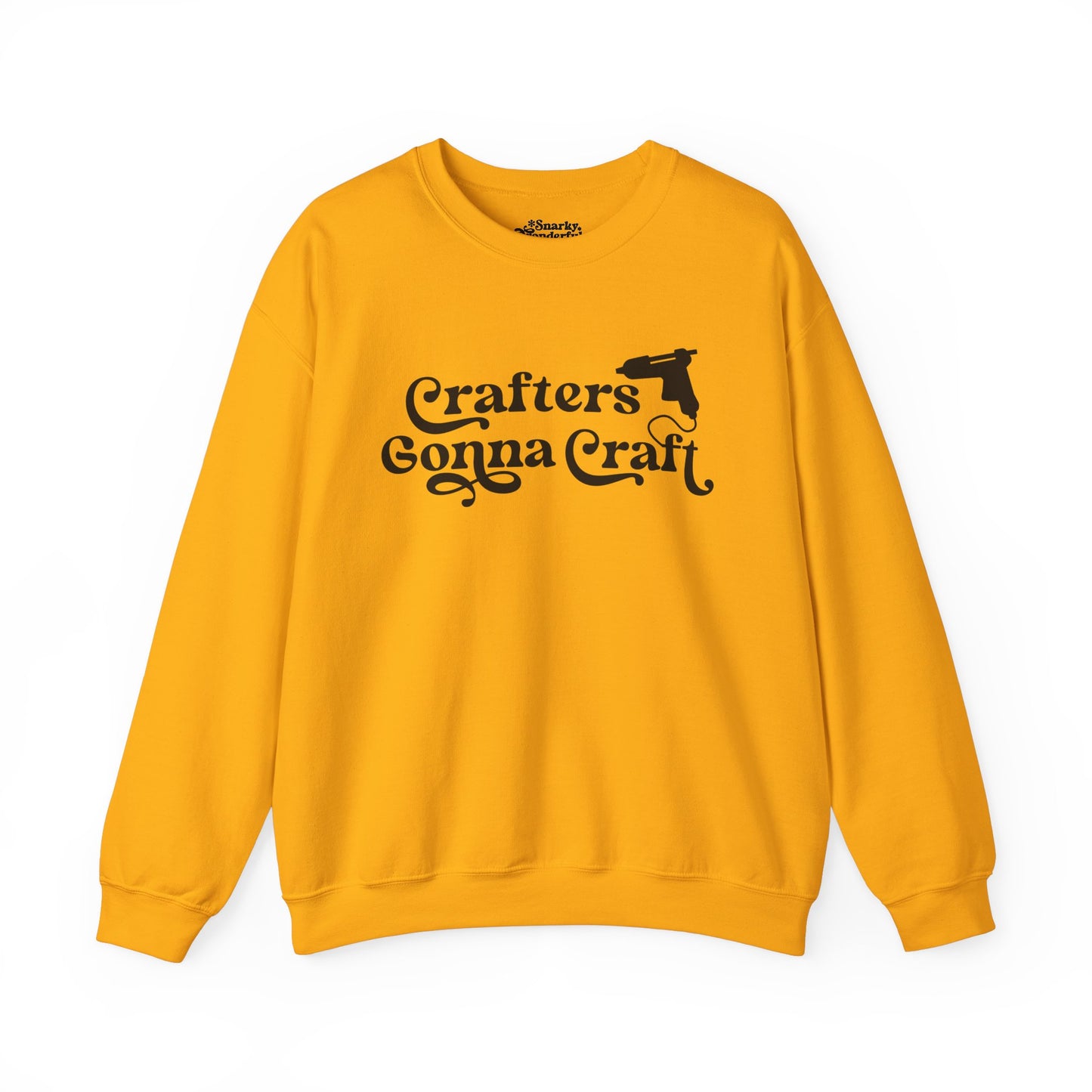 Crafters Gonna Craft Hot Glue Gun Sweatshirt