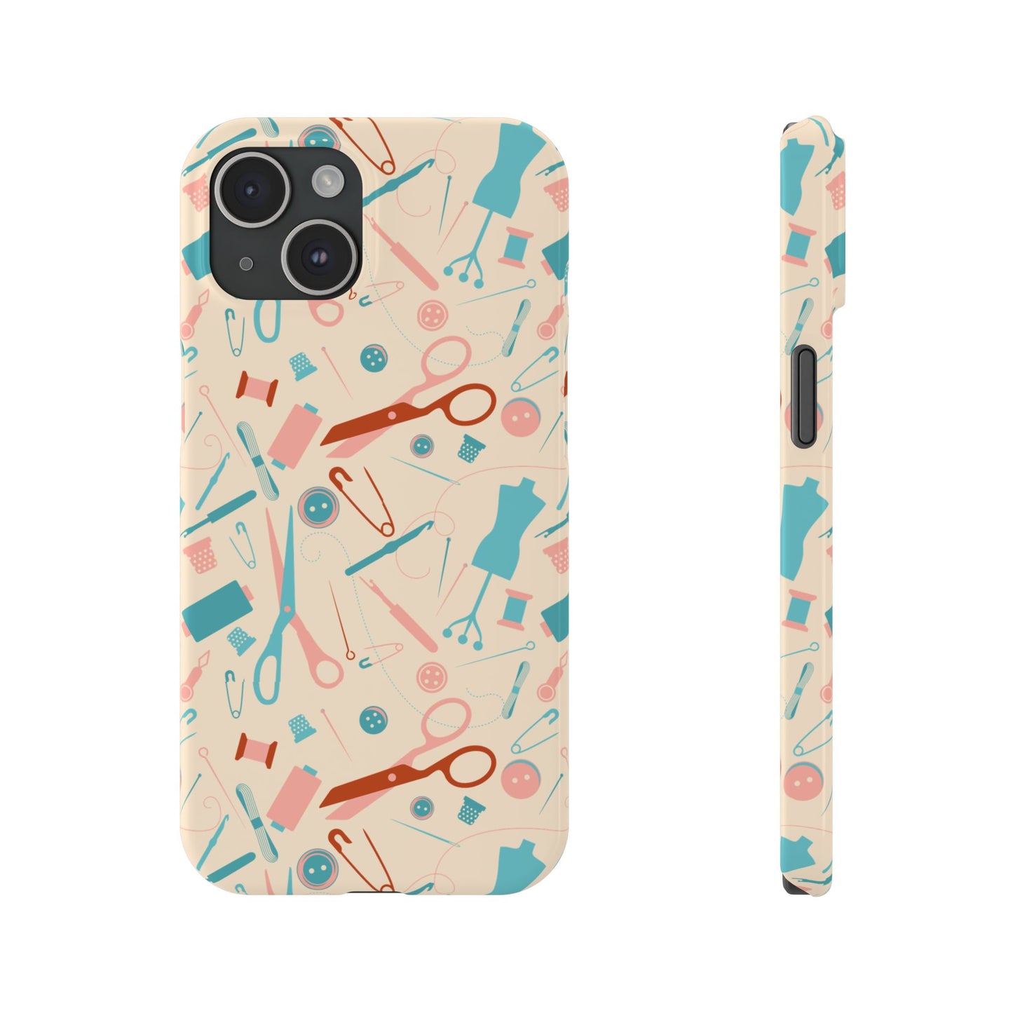 Dressmakers Dream Light Slim Phone Case