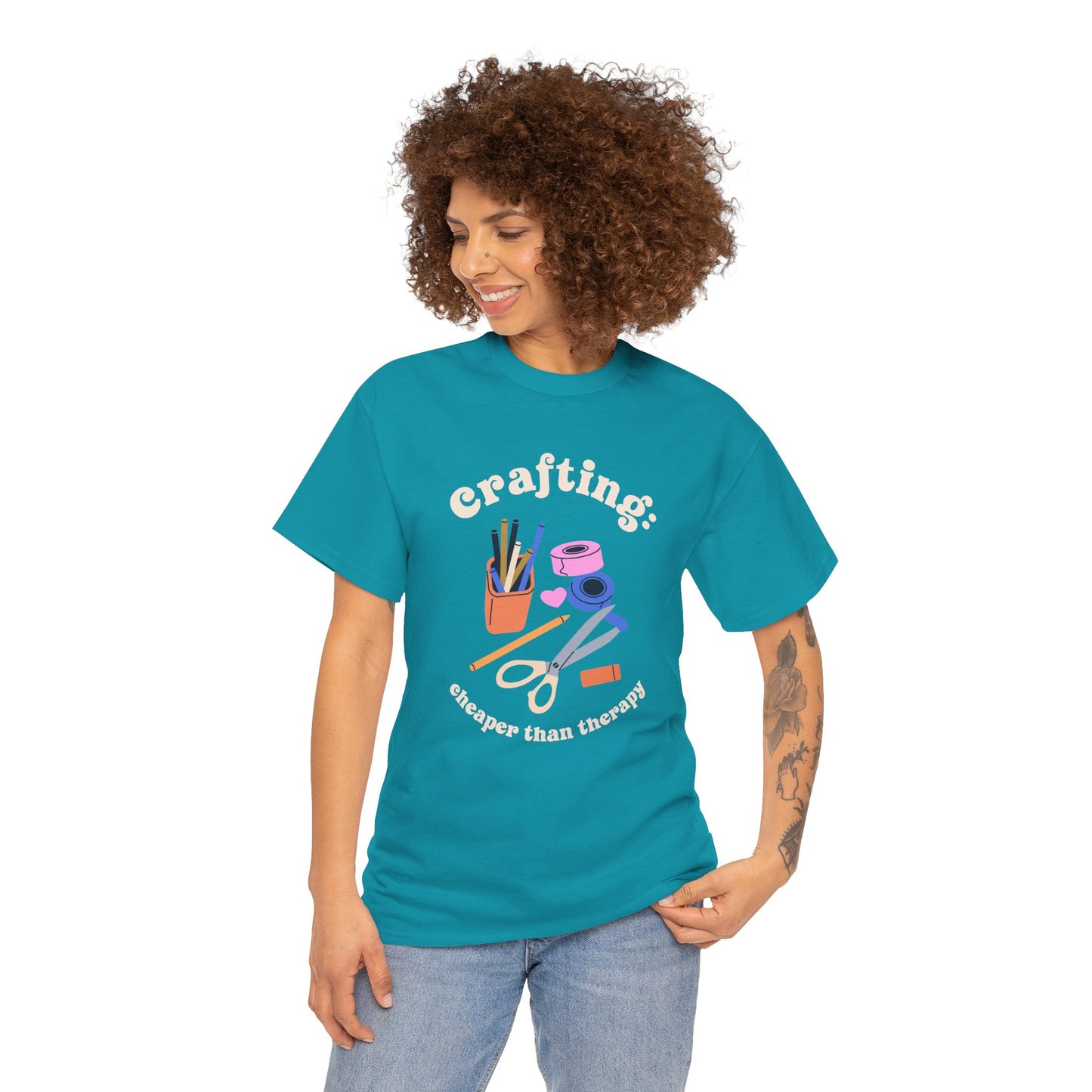 Crafting is Cheaper Than Therapy Essential Tee