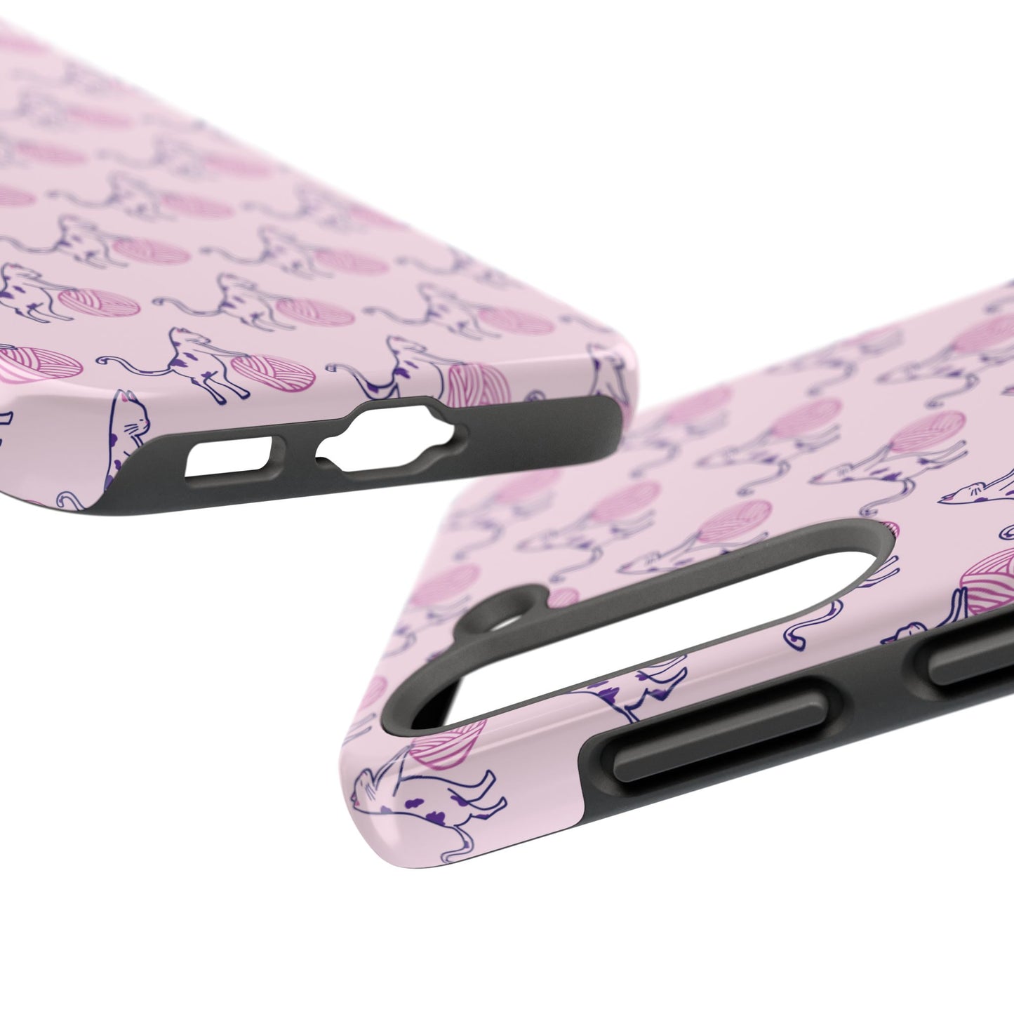 Paws & Purls Cat Lady Tough Phone Case
