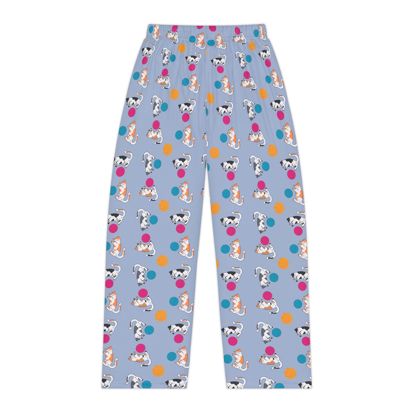 Crafty Cat Lady Pajama Pants (Blue)