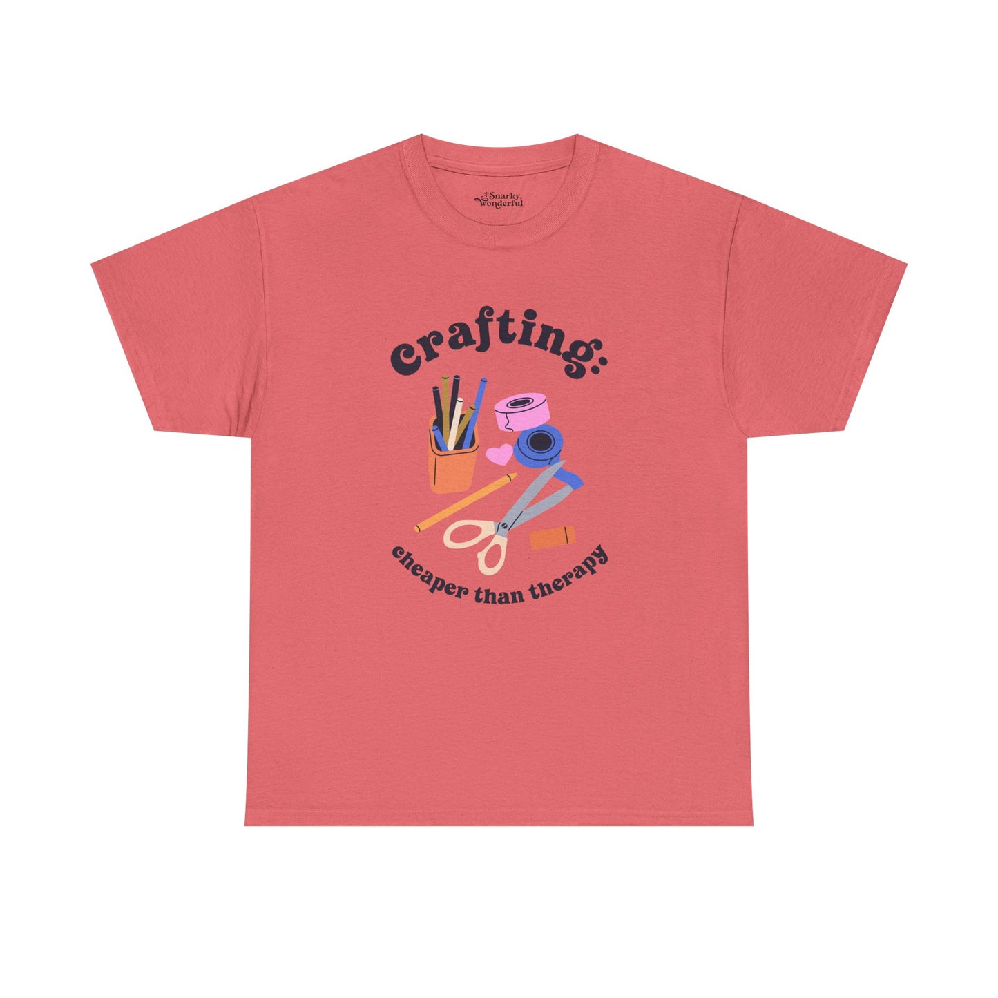 Crafting is Cheaper Than Therapy Essential Tee
