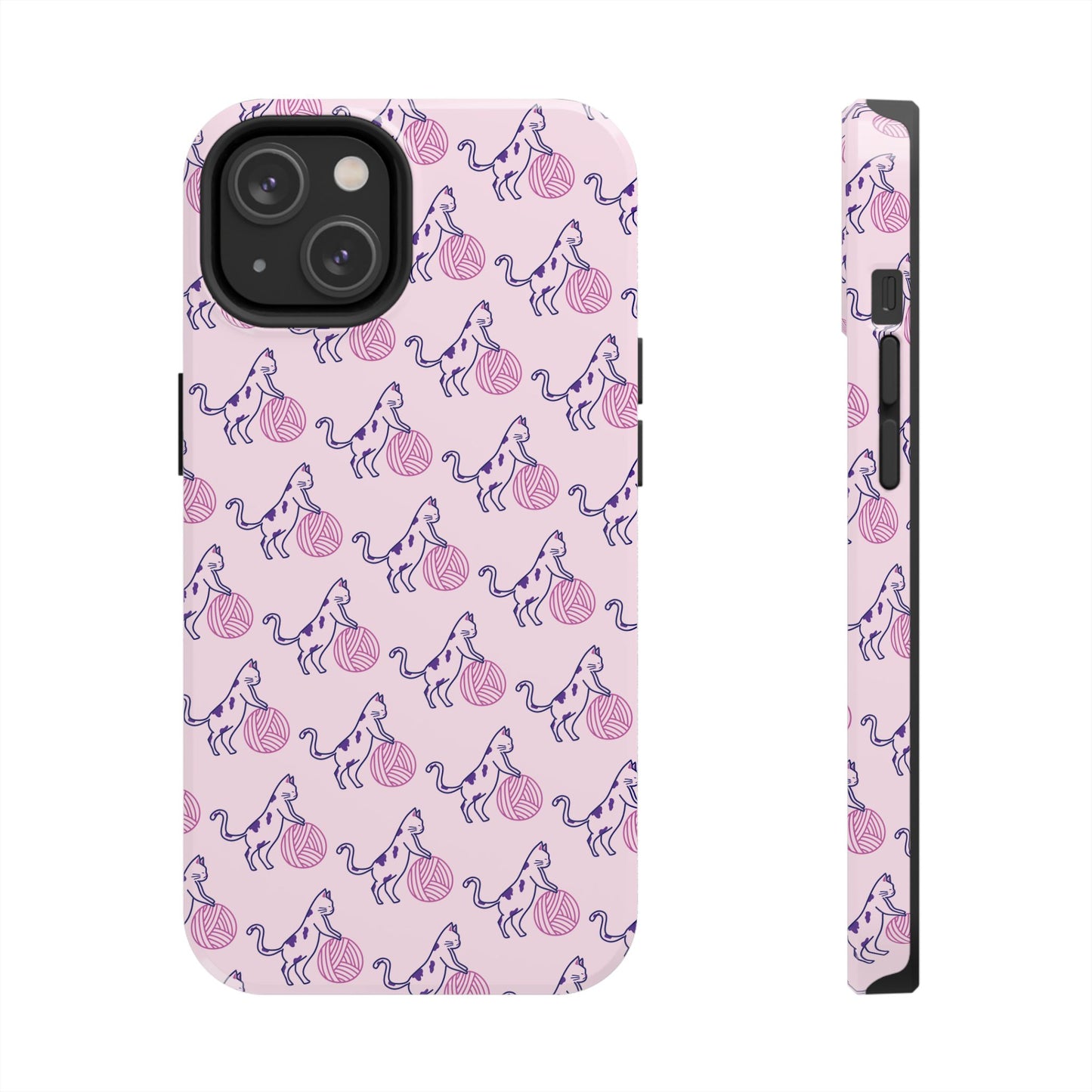 Paws & Purls Cat Lady Tough Phone Case