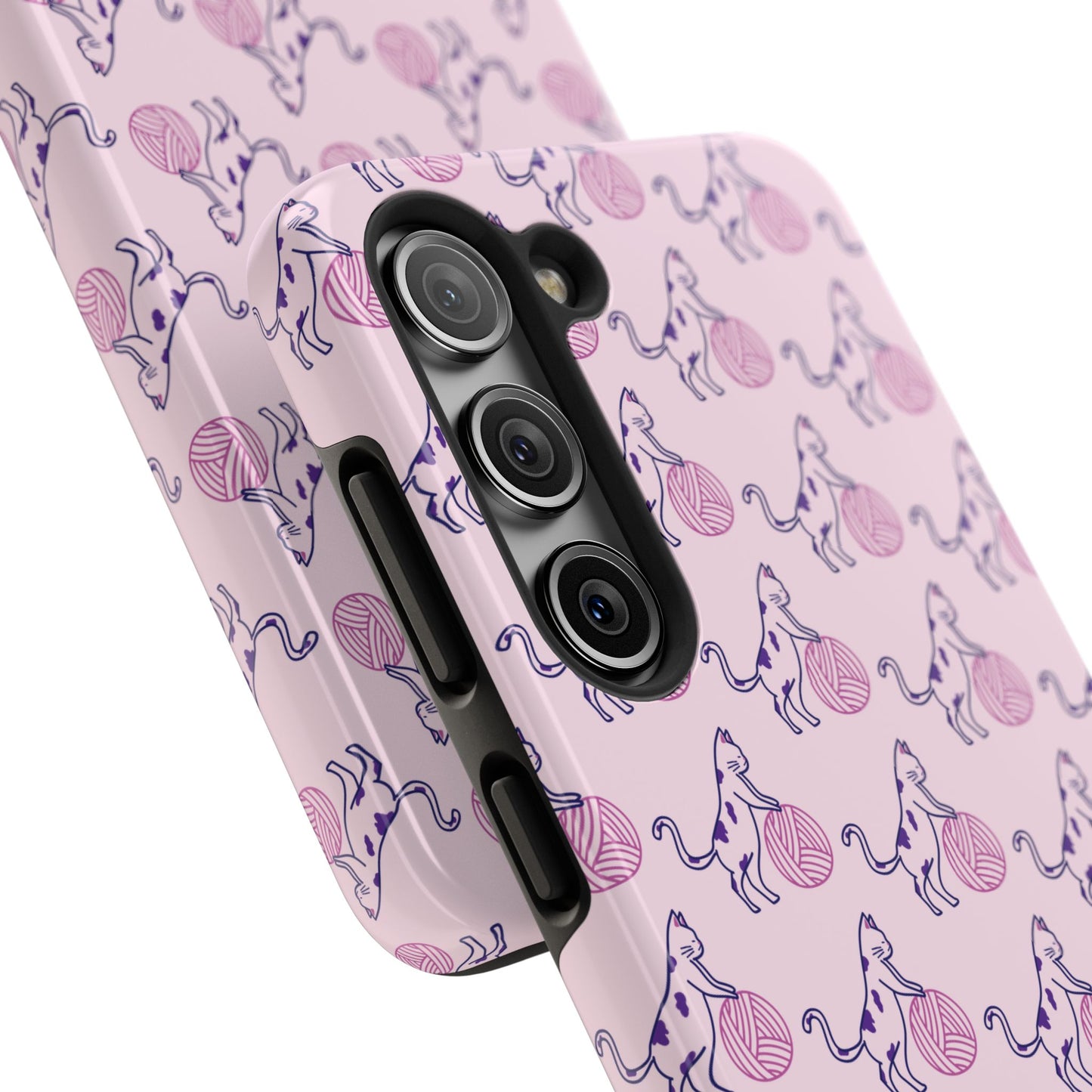 Paws & Purls Cat Lady Tough Phone Case