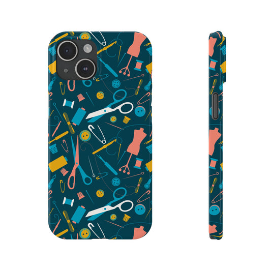 Dressmakers Dream Dark Slim Phone Case