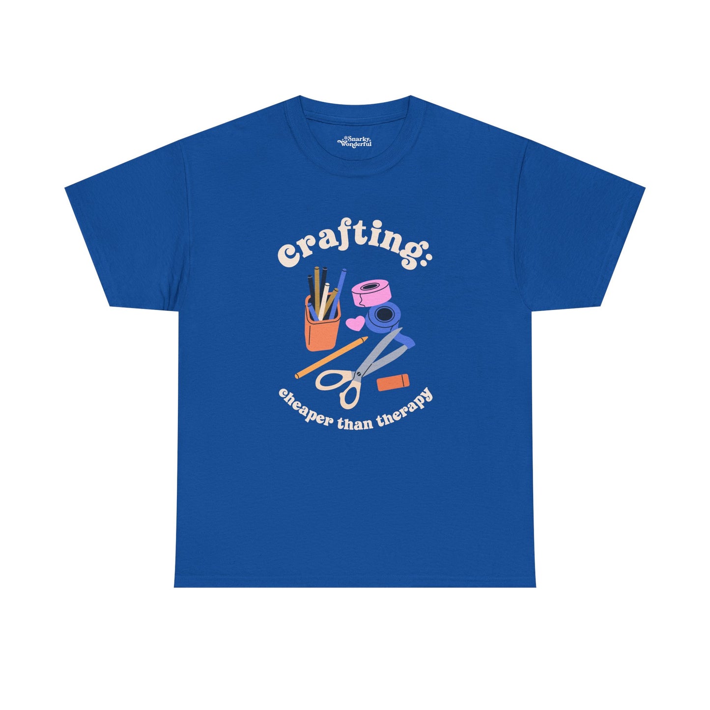 Crafting is Cheaper Than Therapy Essential Tee