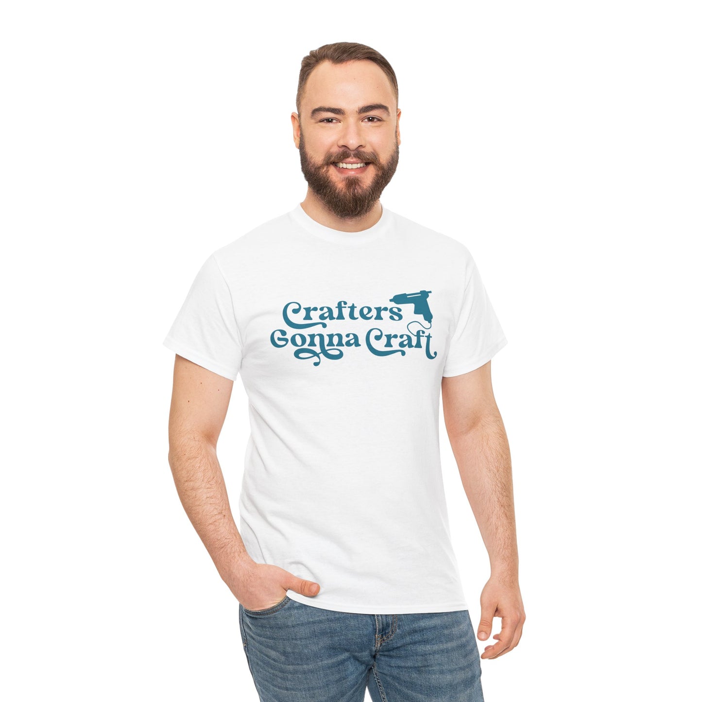 Crafters Gonna Craft Hot Glue Gun Essential Tee