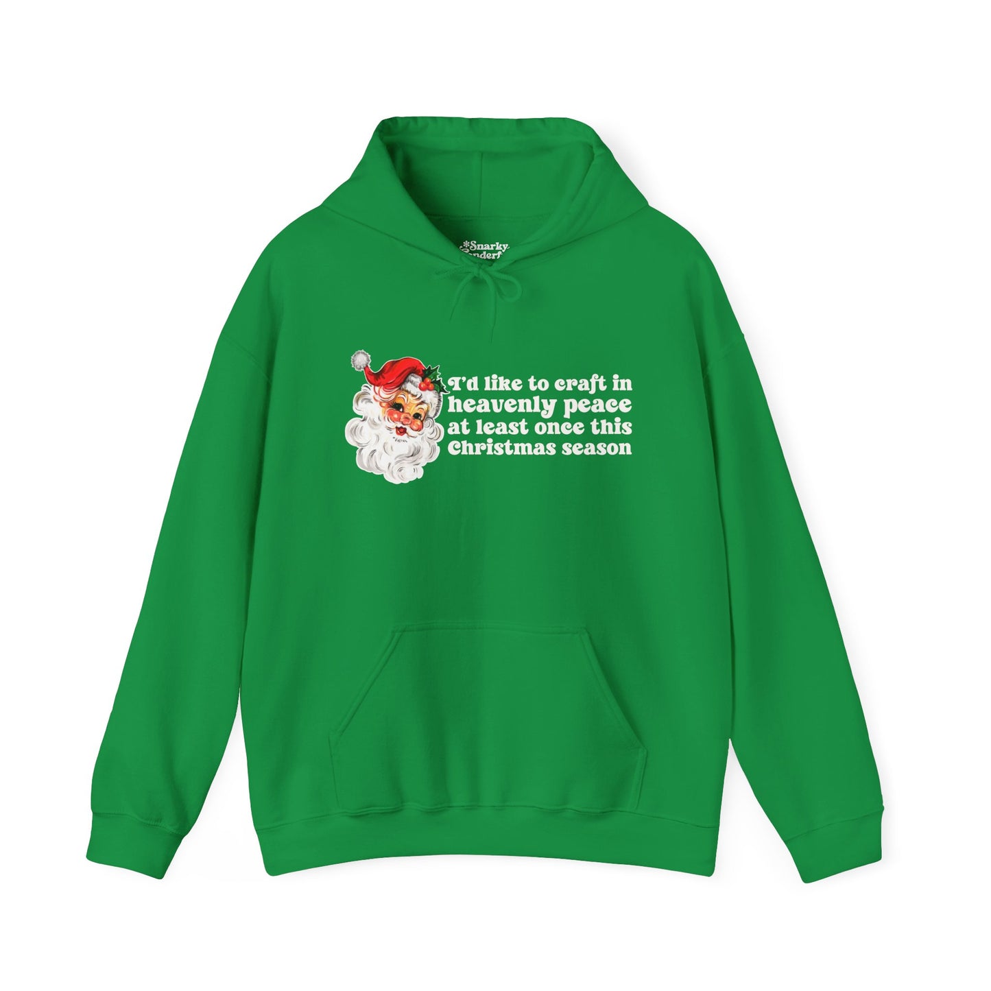 Christmas Crafting in Heavenly Peace Hoodie