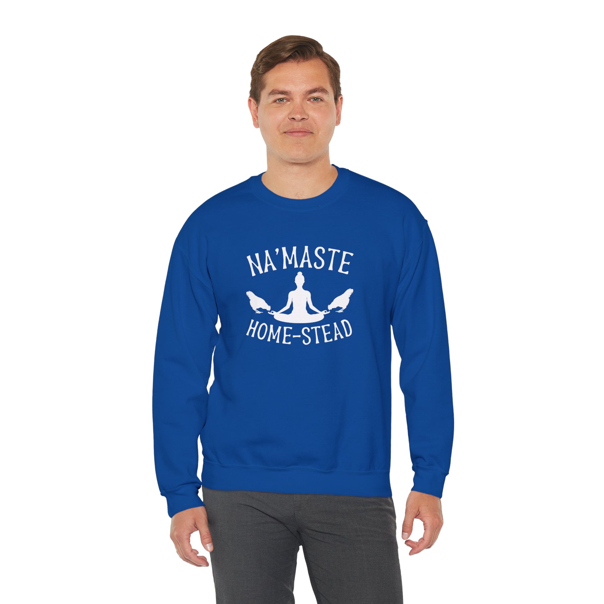 Homestead & Chill: Namaste Home-stead Sweatshirt - Snarky Wonderful - 2