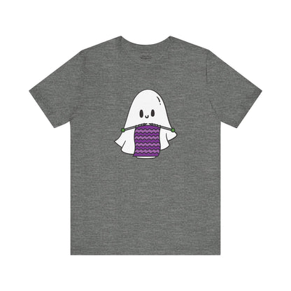 Knitting Ghost Halloween T-Shirt - Snarky Wonderful - 5