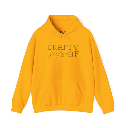 Crafty AF Stitched Hoodie