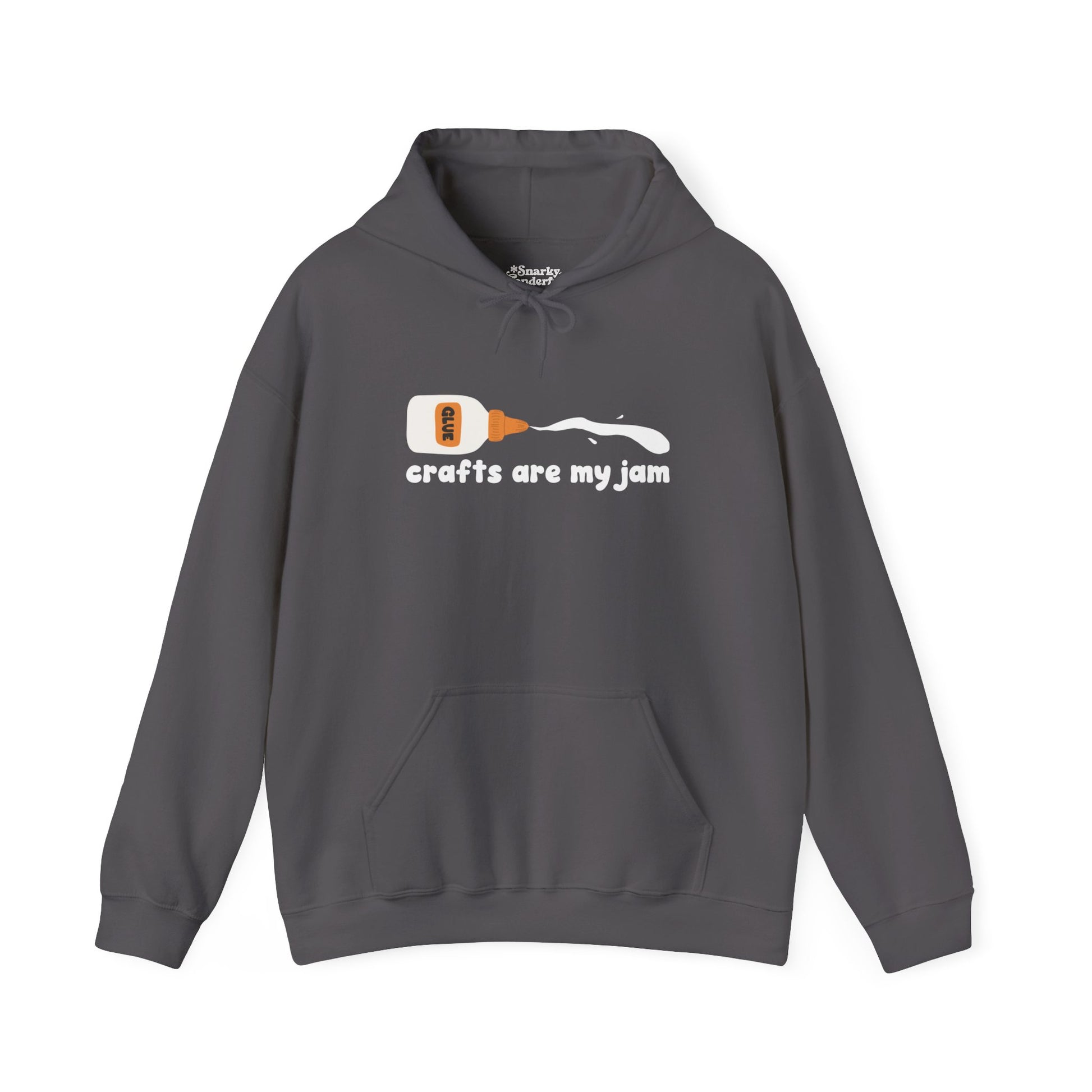 Crafts Are My Jam Glue Spill Hoodie - Snarky Wonderful - 12