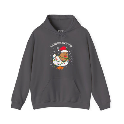 Feeling Cluckin' Festive Hoodie