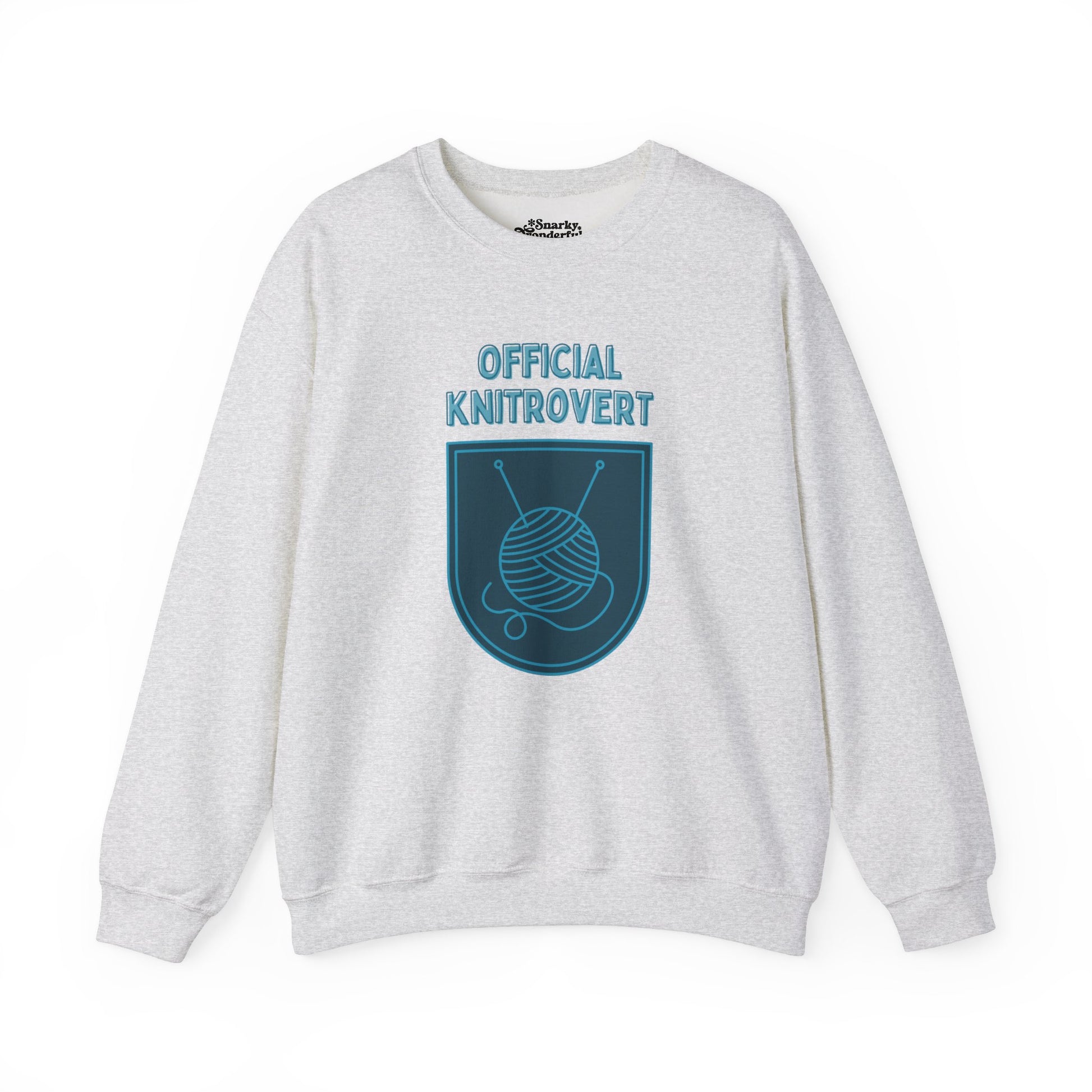 Official Knitrovert Yarn Lover Sweatshirt - Snarky Wonderful - 4