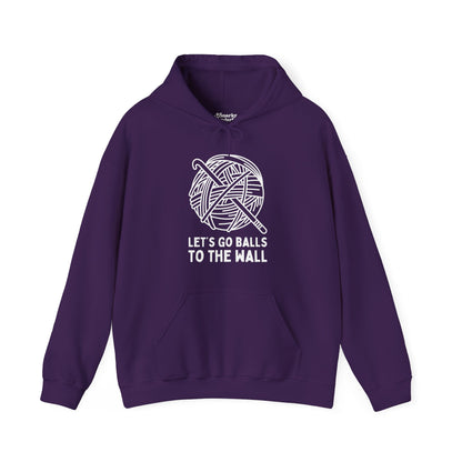 Let's Go Balls to the Wall Crochet Hoodie - Snarky Wonderful - 7