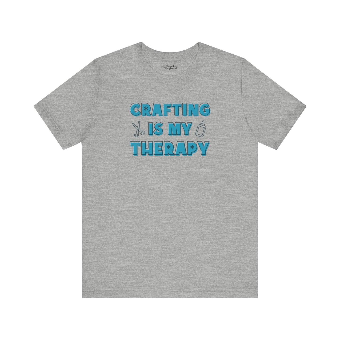 Crafting Is My Therapy T-Shirt - Snarky Wonderful - 2