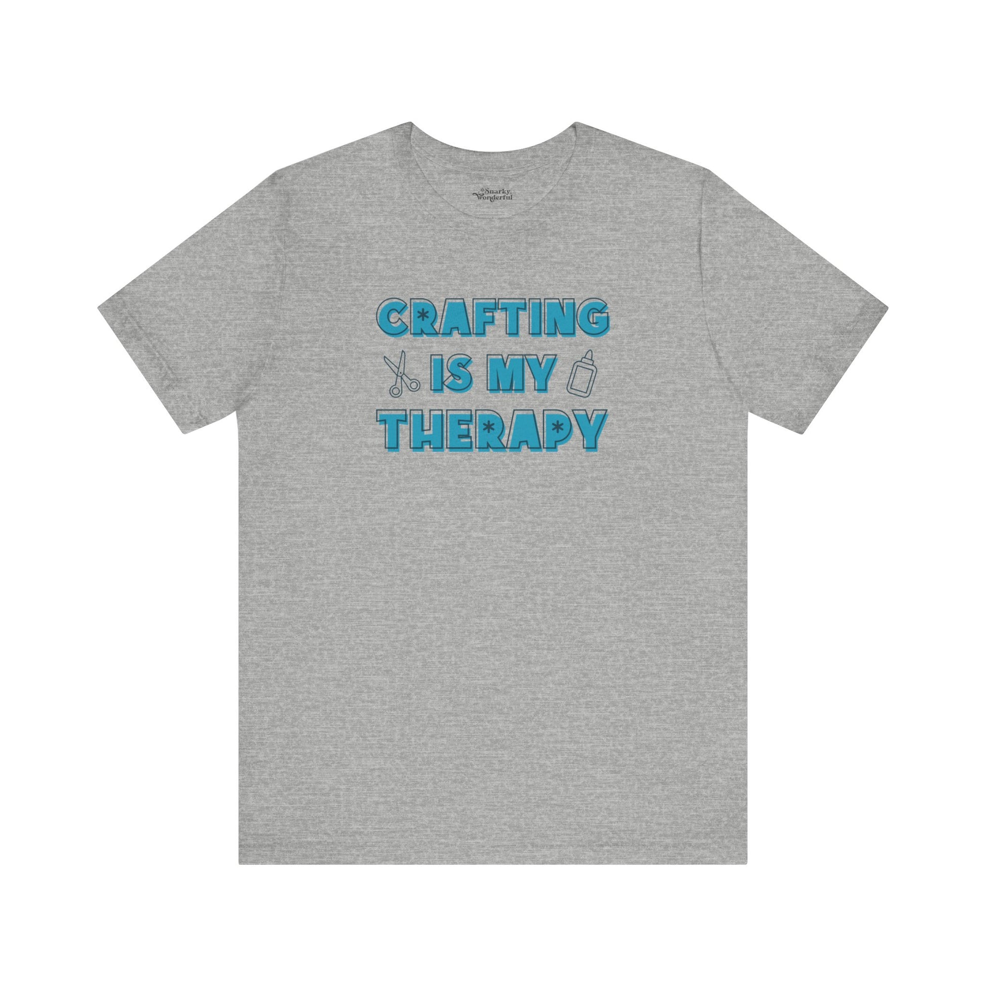 Crafting Is My Therapy T-Shirt - Snarky Wonderful - 2