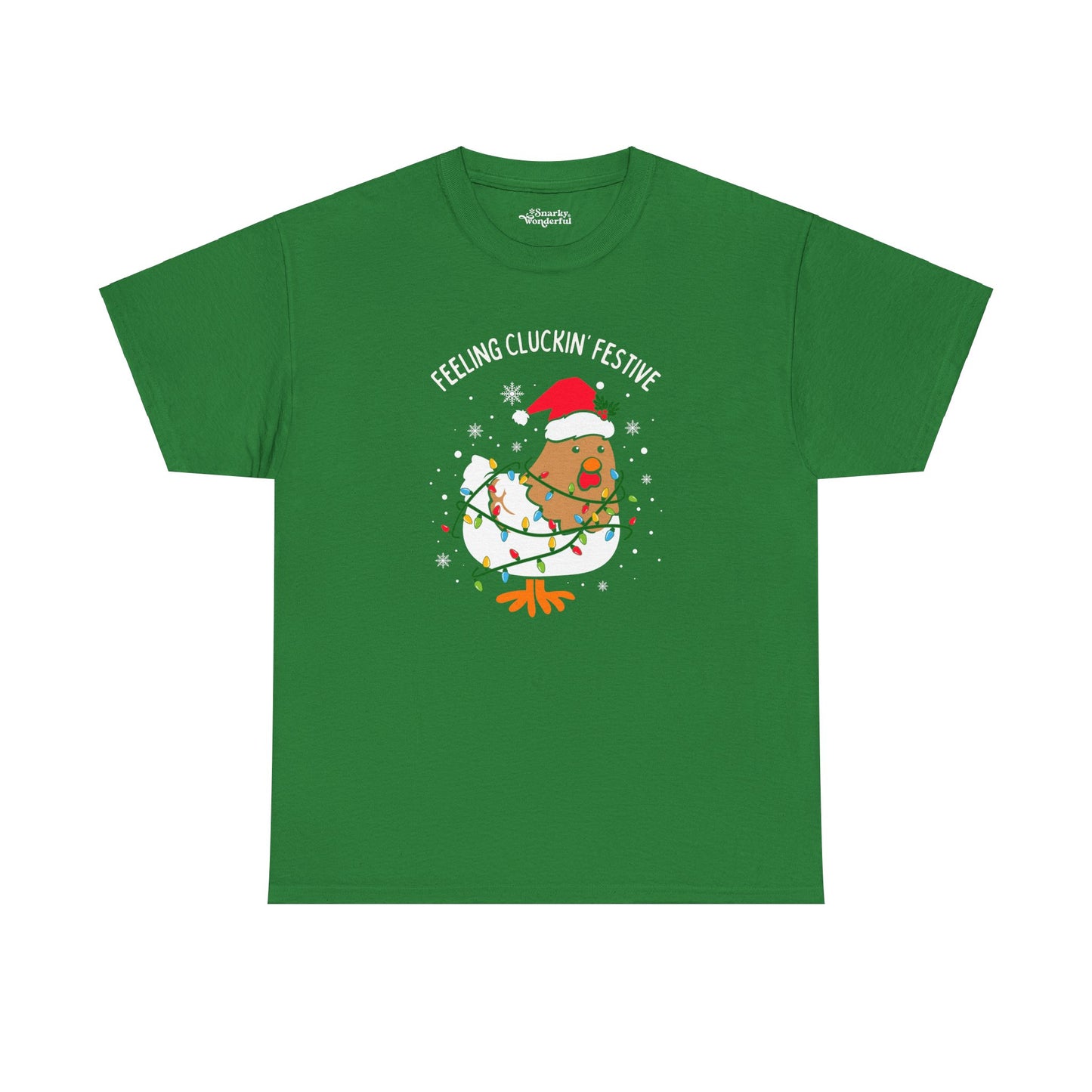 Feeling Cluckin' Festive Christmas Essential Tee