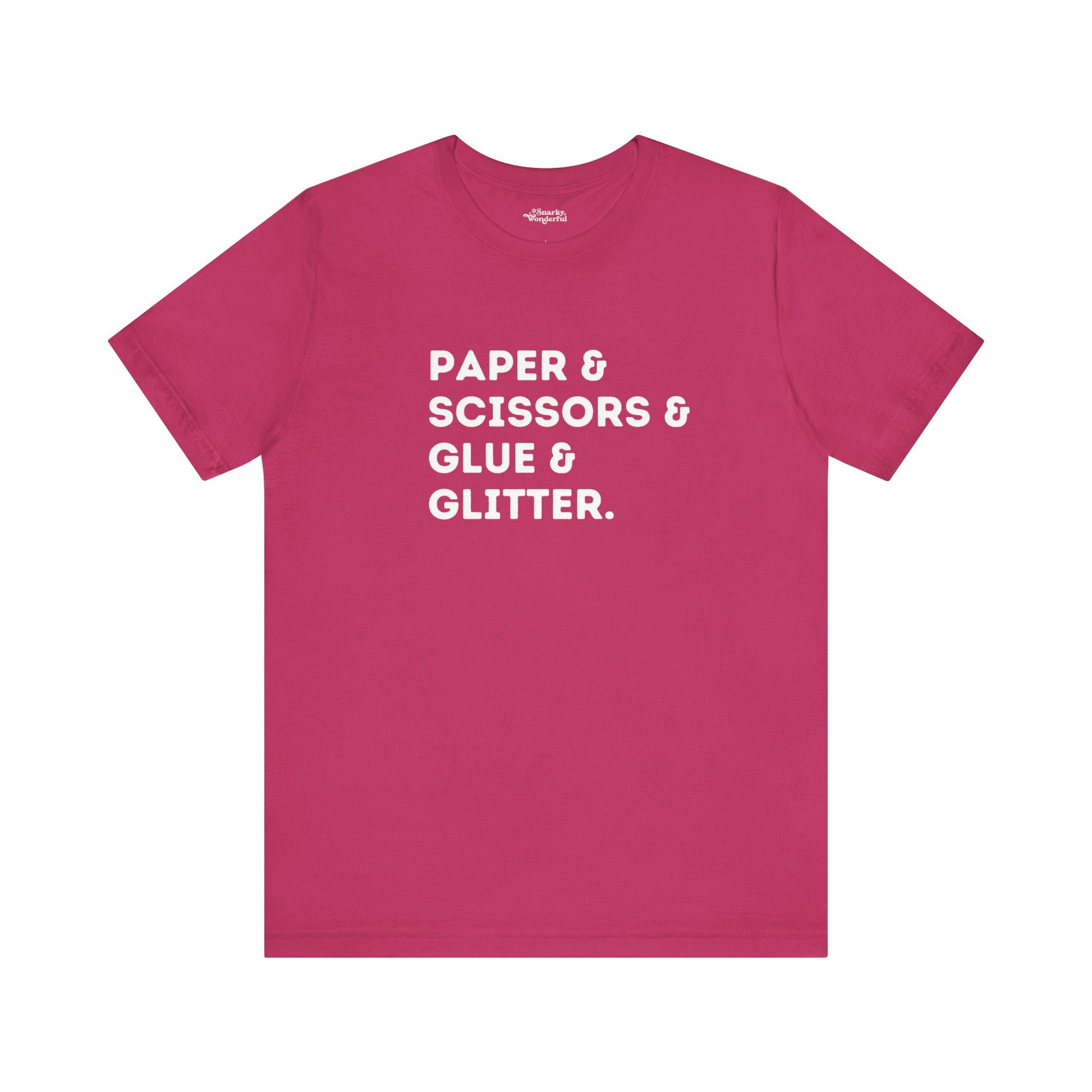 The Paper Crafter's Essentials T-Shirt - Snarky Wonderful - 1