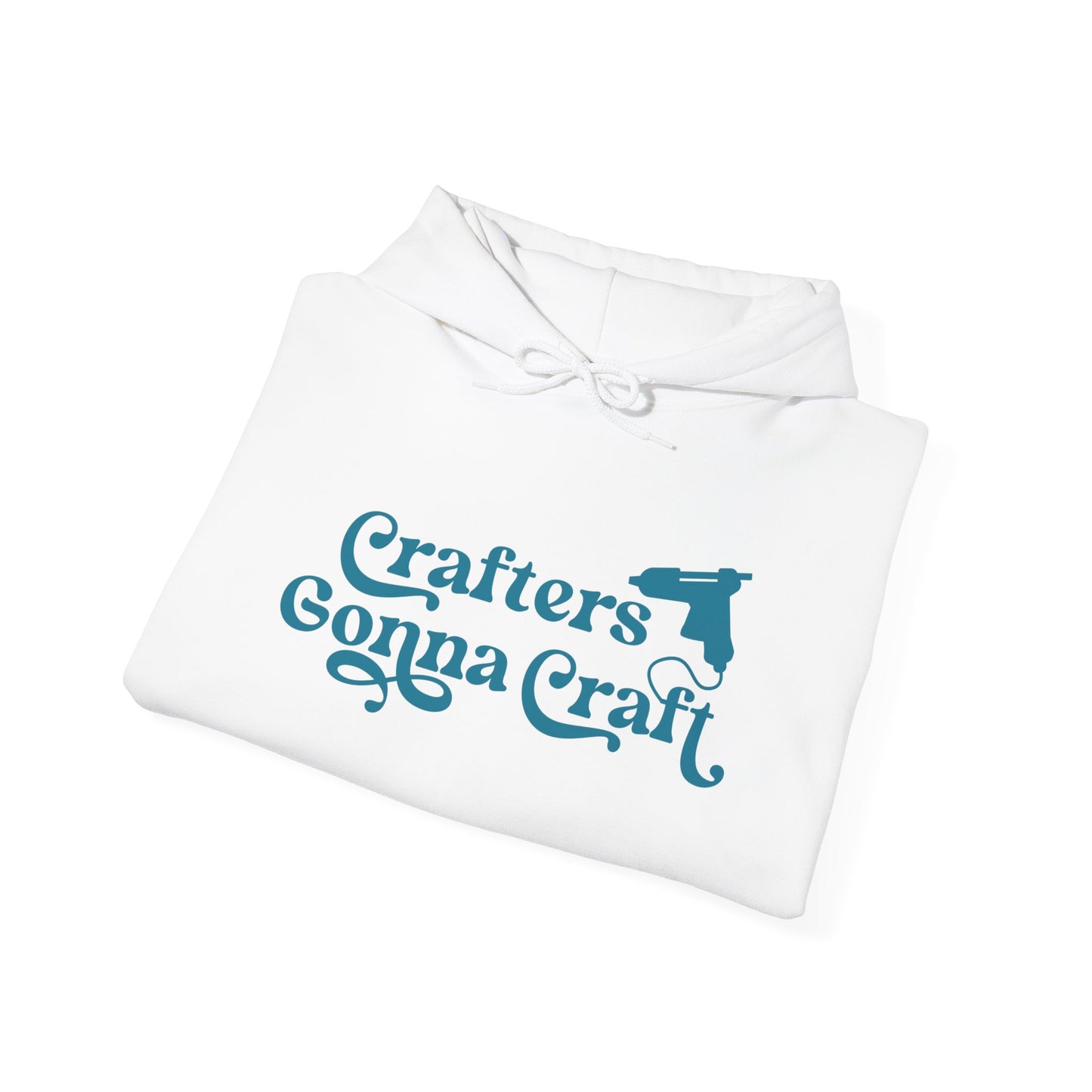 Crafters Gonna Craft Hot Glue Gun Hoodie