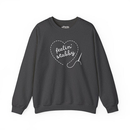 Feelin' Stabby Needlework Humor Sweatshirt - Snarky Wonderful - 5